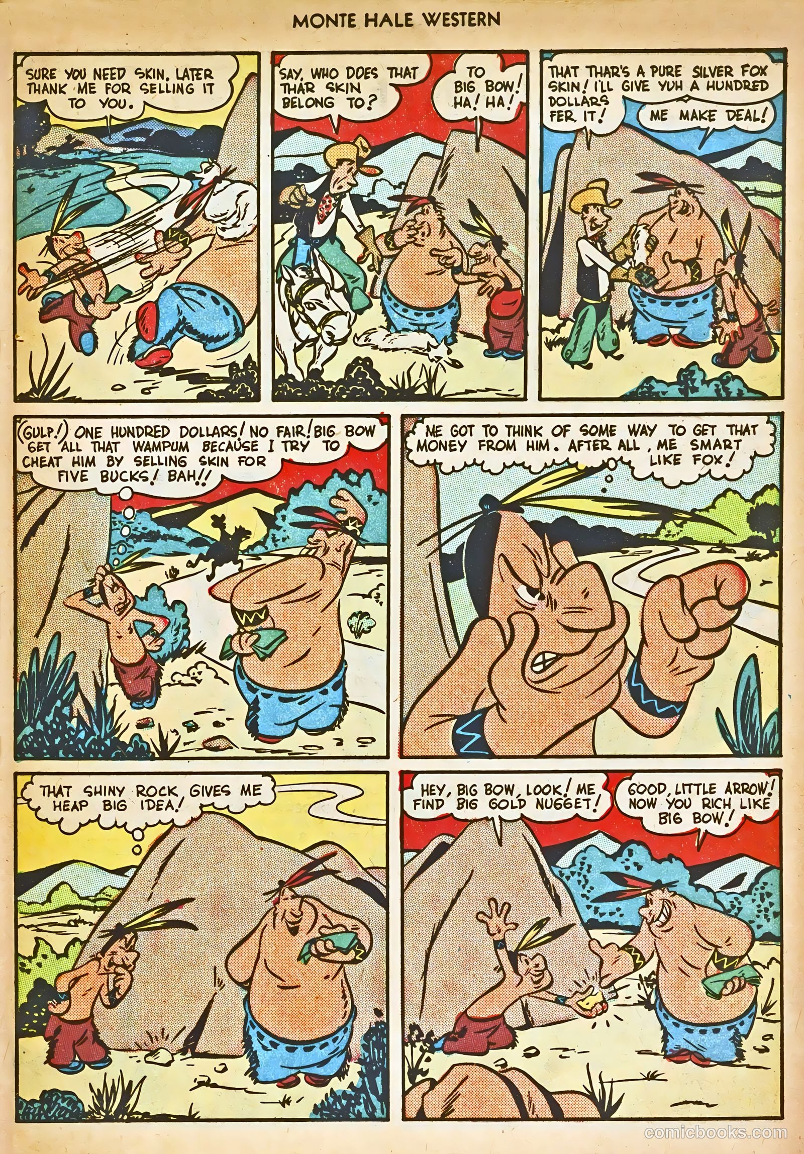 Monte Hale Western #30 — page 37 of 52
