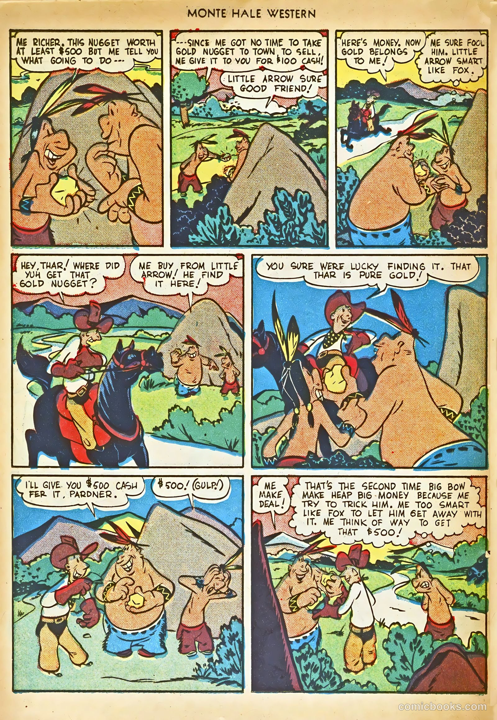 Monte Hale Western #30 — page 38 of 52