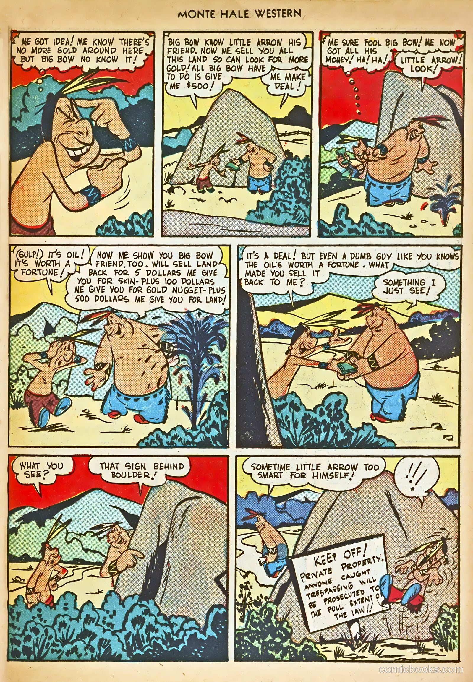 Monte Hale Western #30 — page 39 of 52