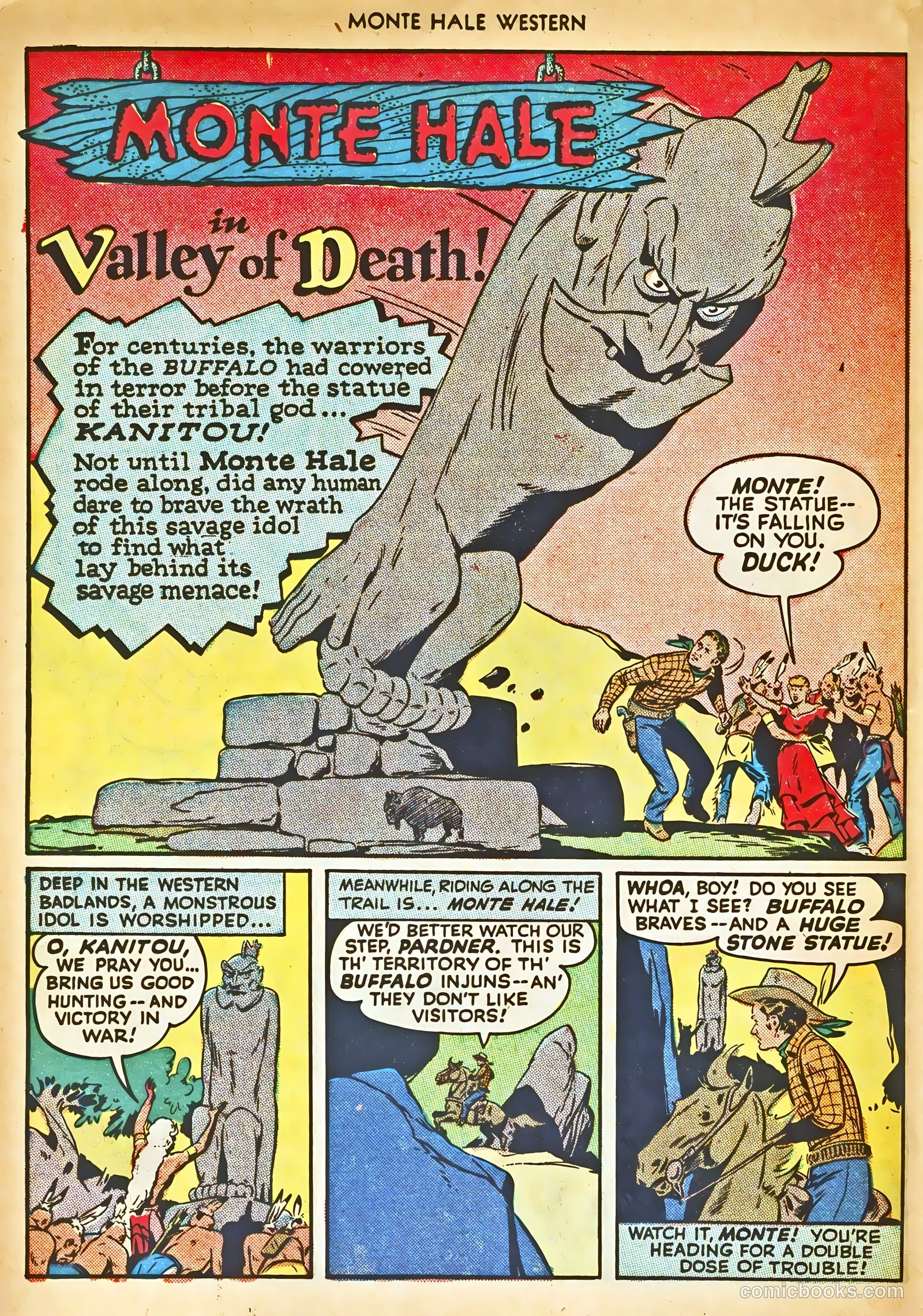 Monte Hale Western #30 — page 40 of 52