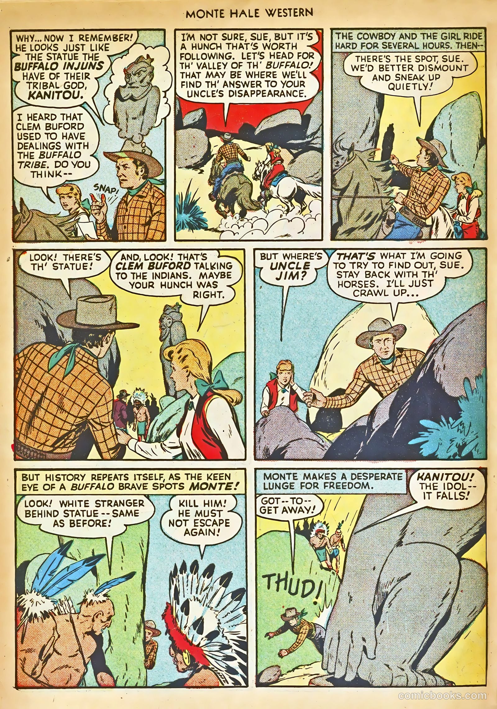 Monte Hale Western #30 — page 46 of 52