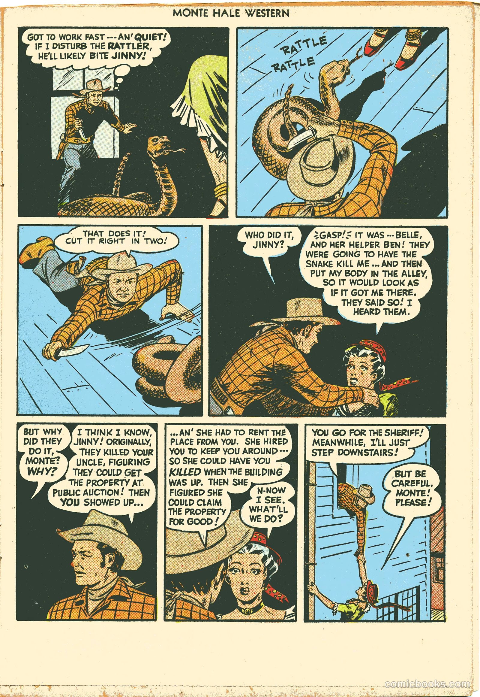 Monte Hale Western #31 — page 21 of 52