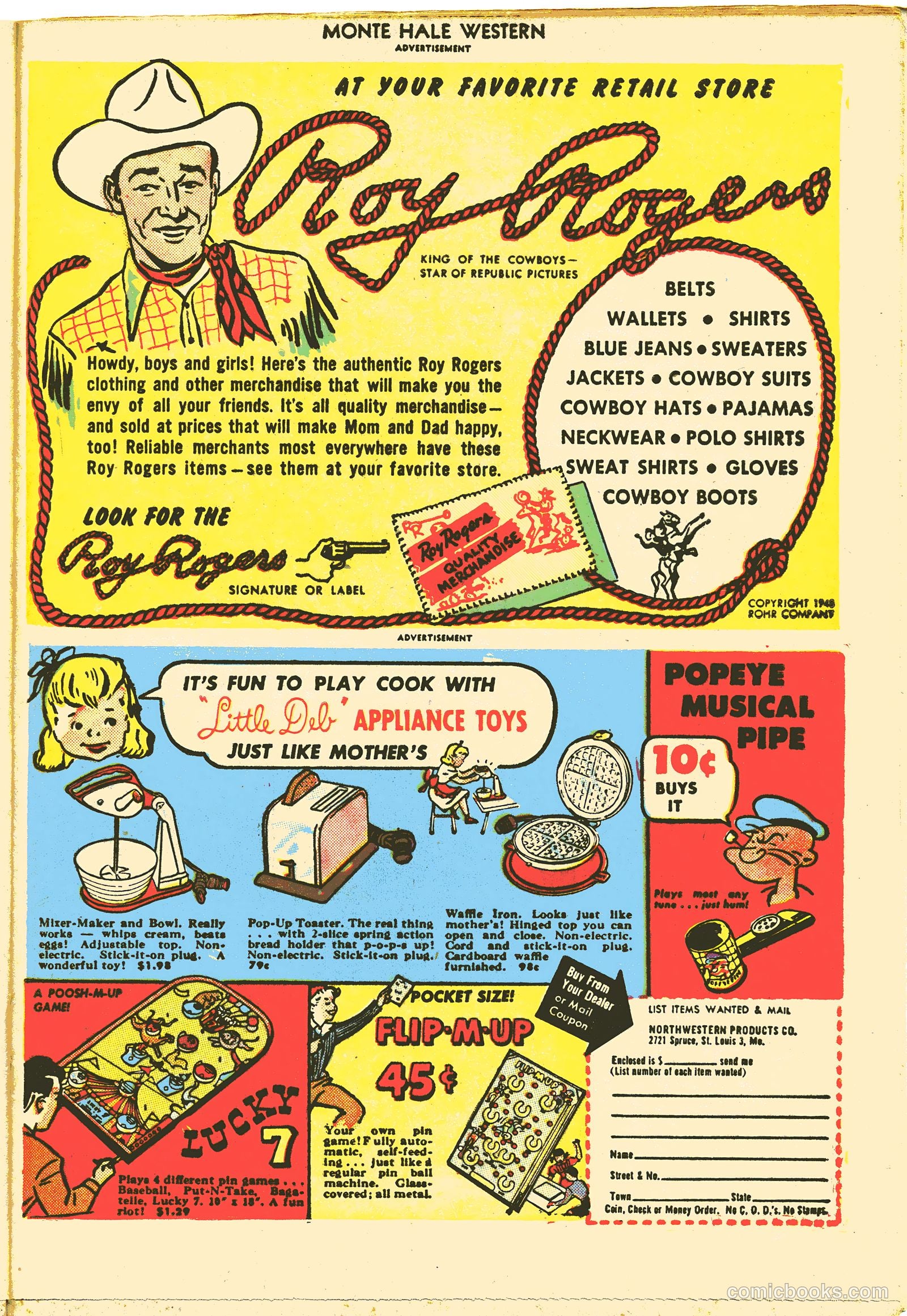 Monte Hale Western #31 — page 33 of 52