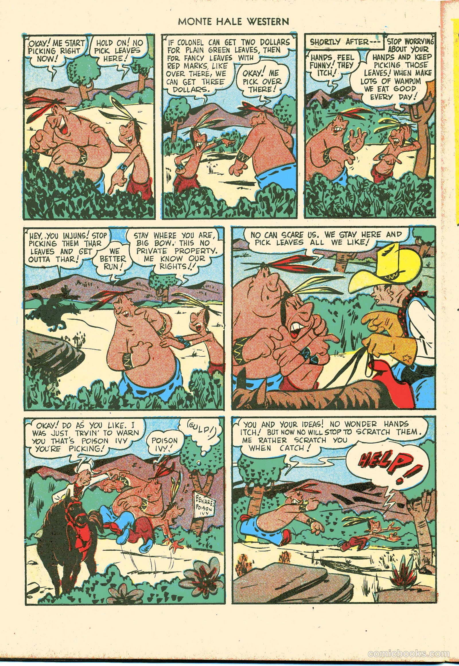 Monte Hale Western #31 — page 38 of 52
