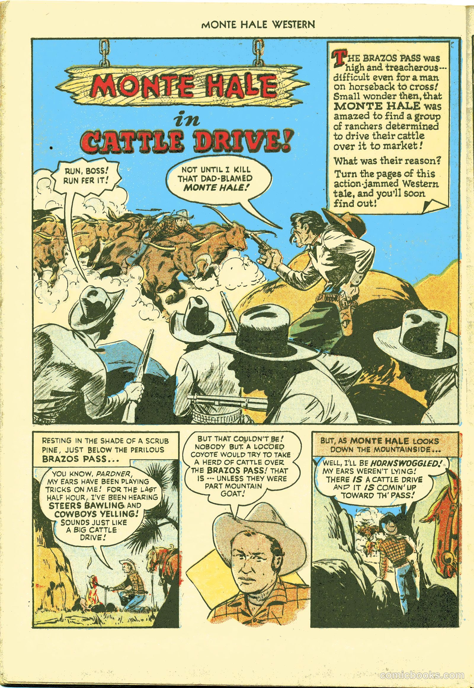 Monte Hale Western #31 — page 40 of 52