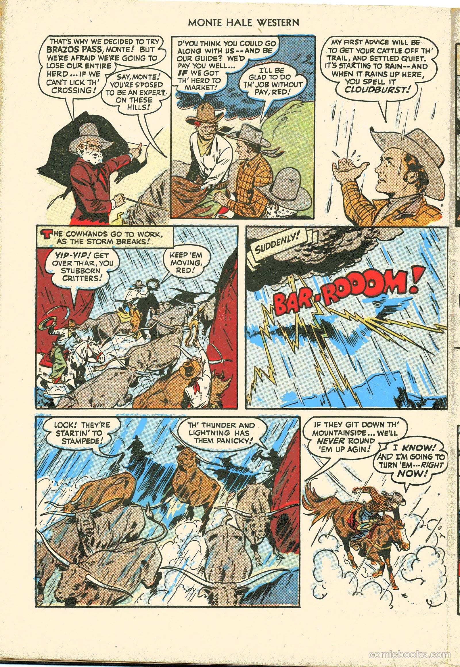 Monte Hale Western #31 — page 42 of 52