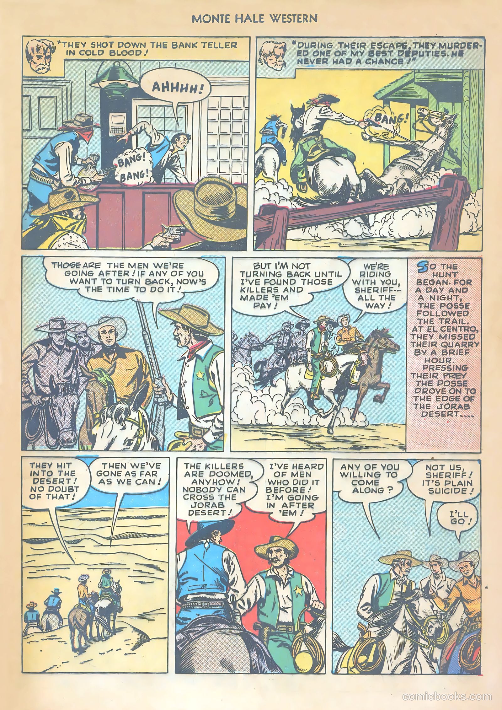 Monte Hale Western #32 — page 5 of 52