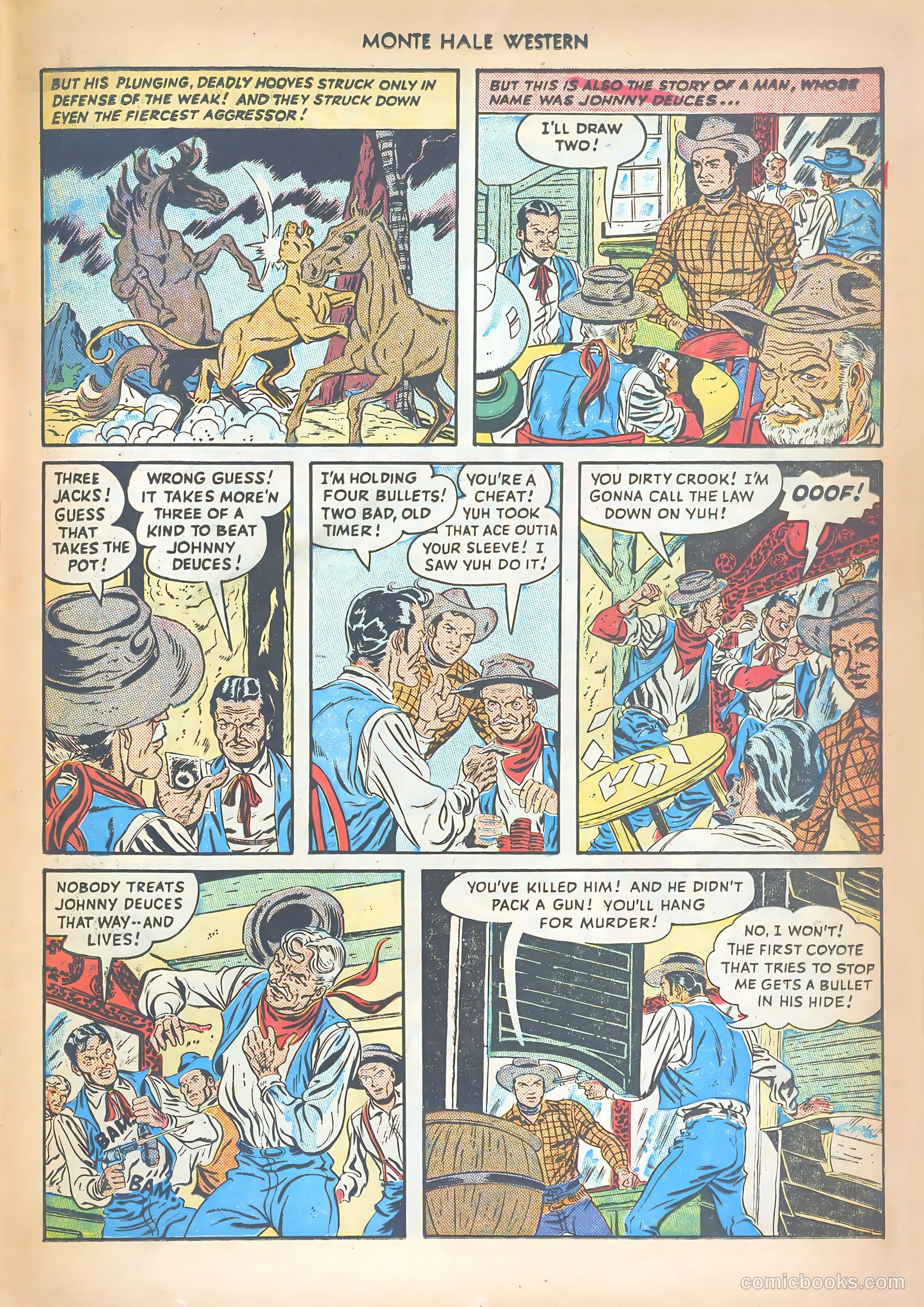 Monte Hale Western #32 — page 27 of 52