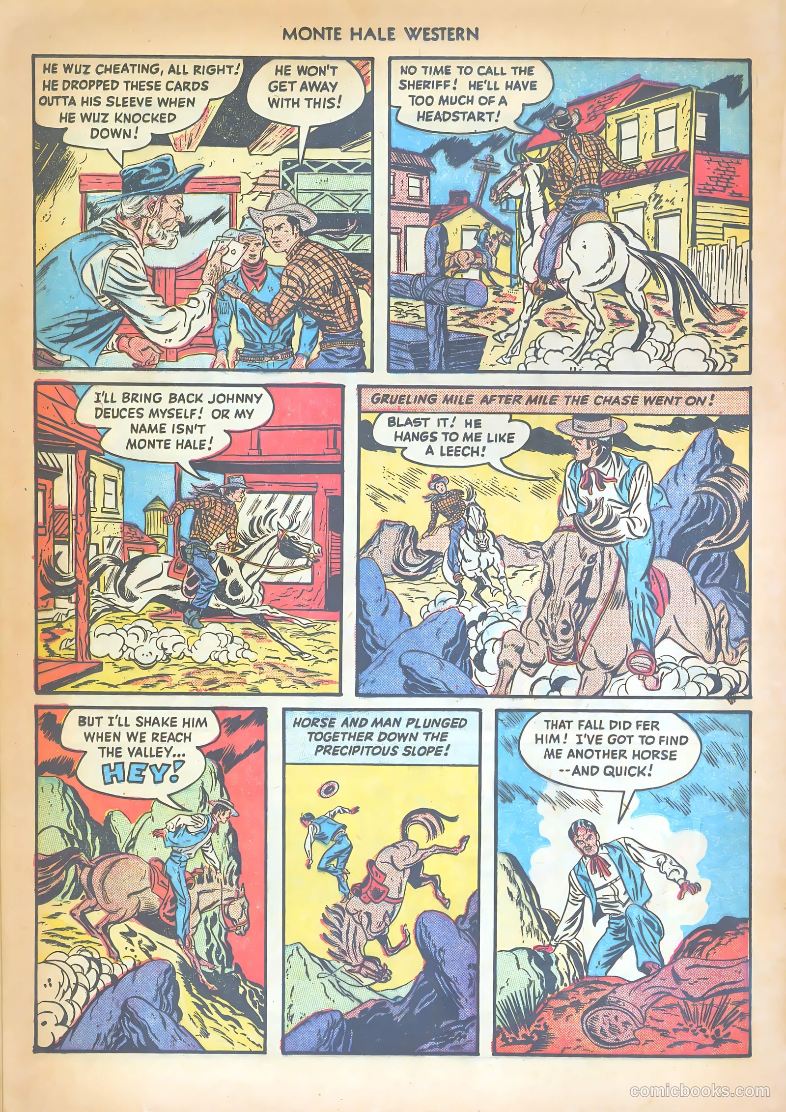 Monte Hale Western #32 — page 28 of 52