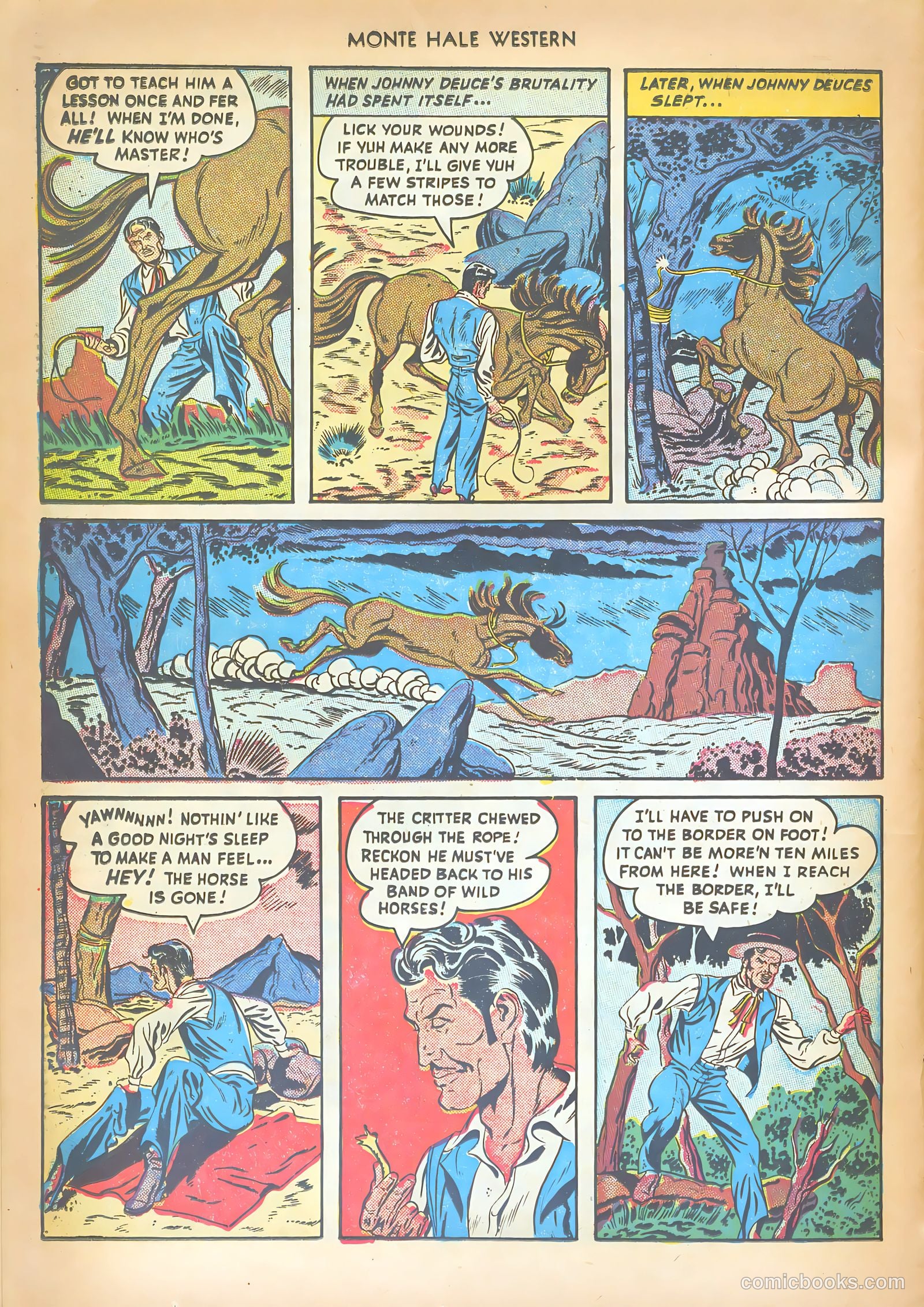 Monte Hale Western #32 — page 30 of 52