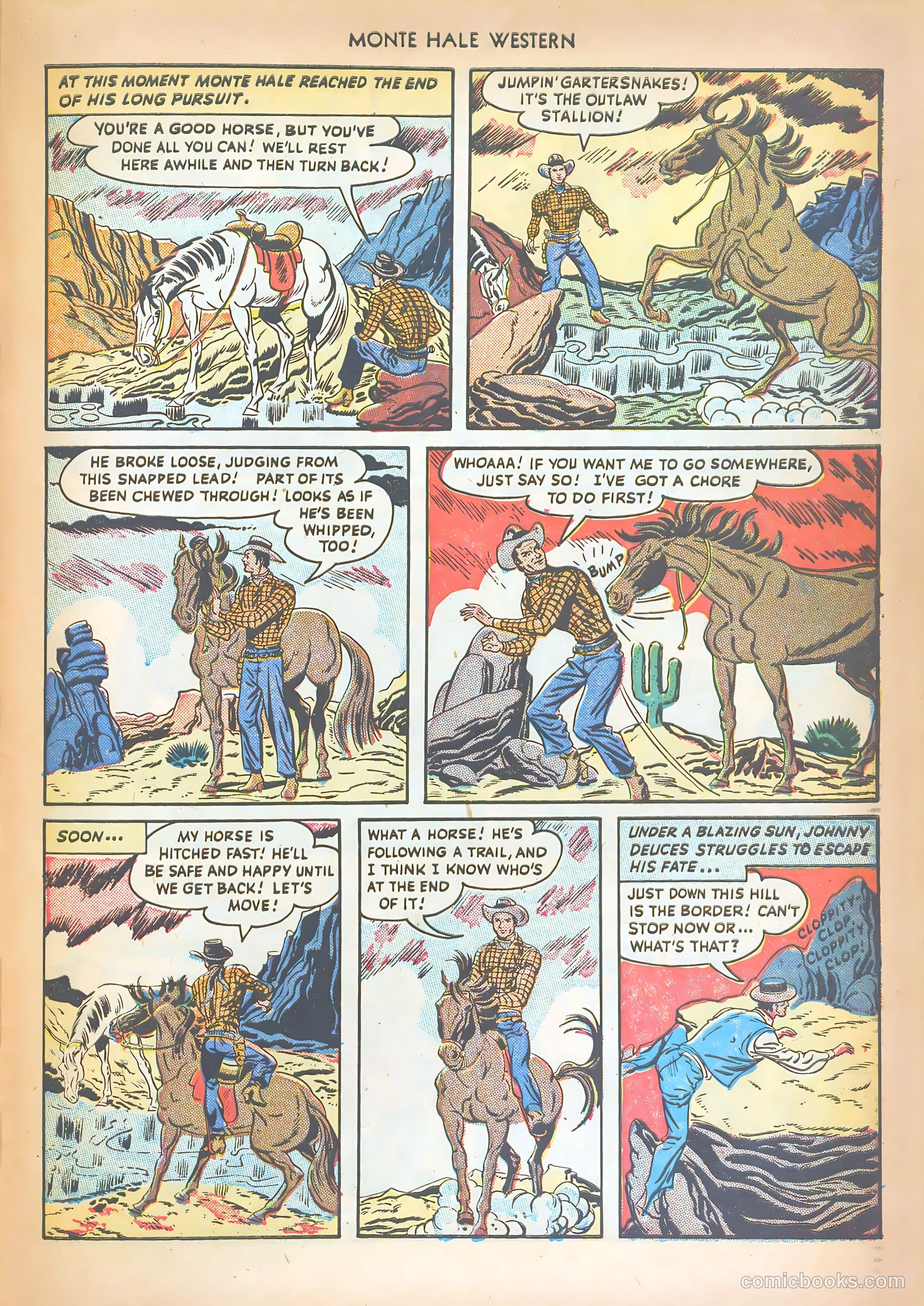 Monte Hale Western #32 — page 31 of 52