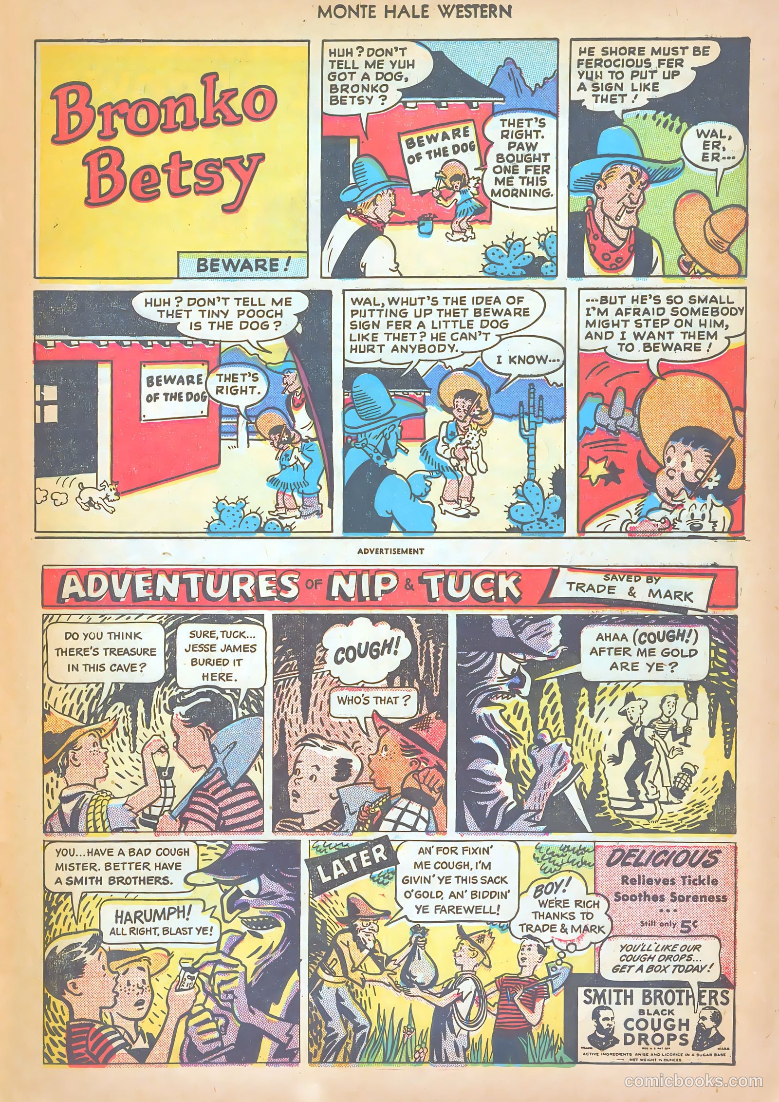 Monte Hale Western #32 — page 35 of 52