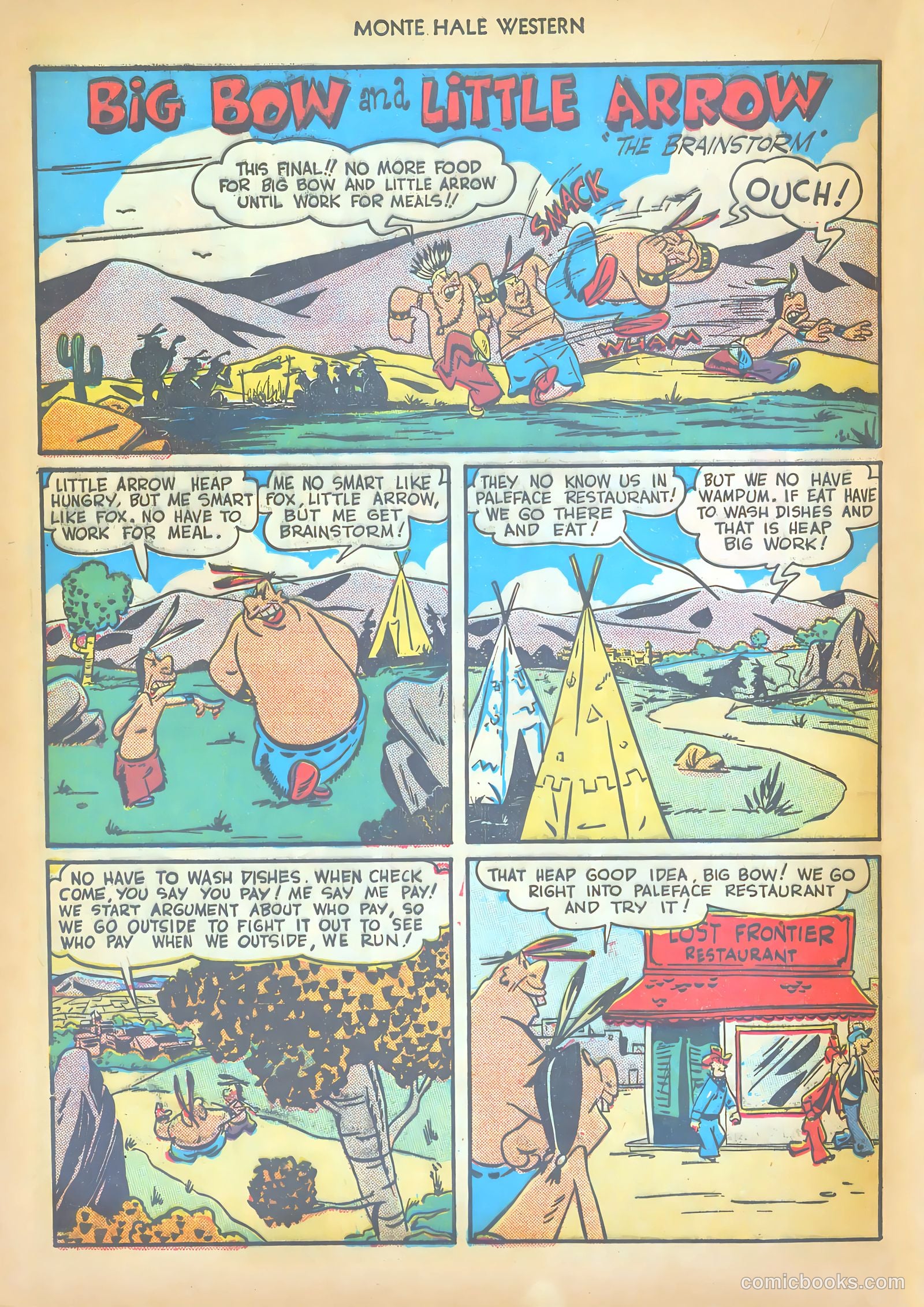 Monte Hale Western #32 — page 36 of 52