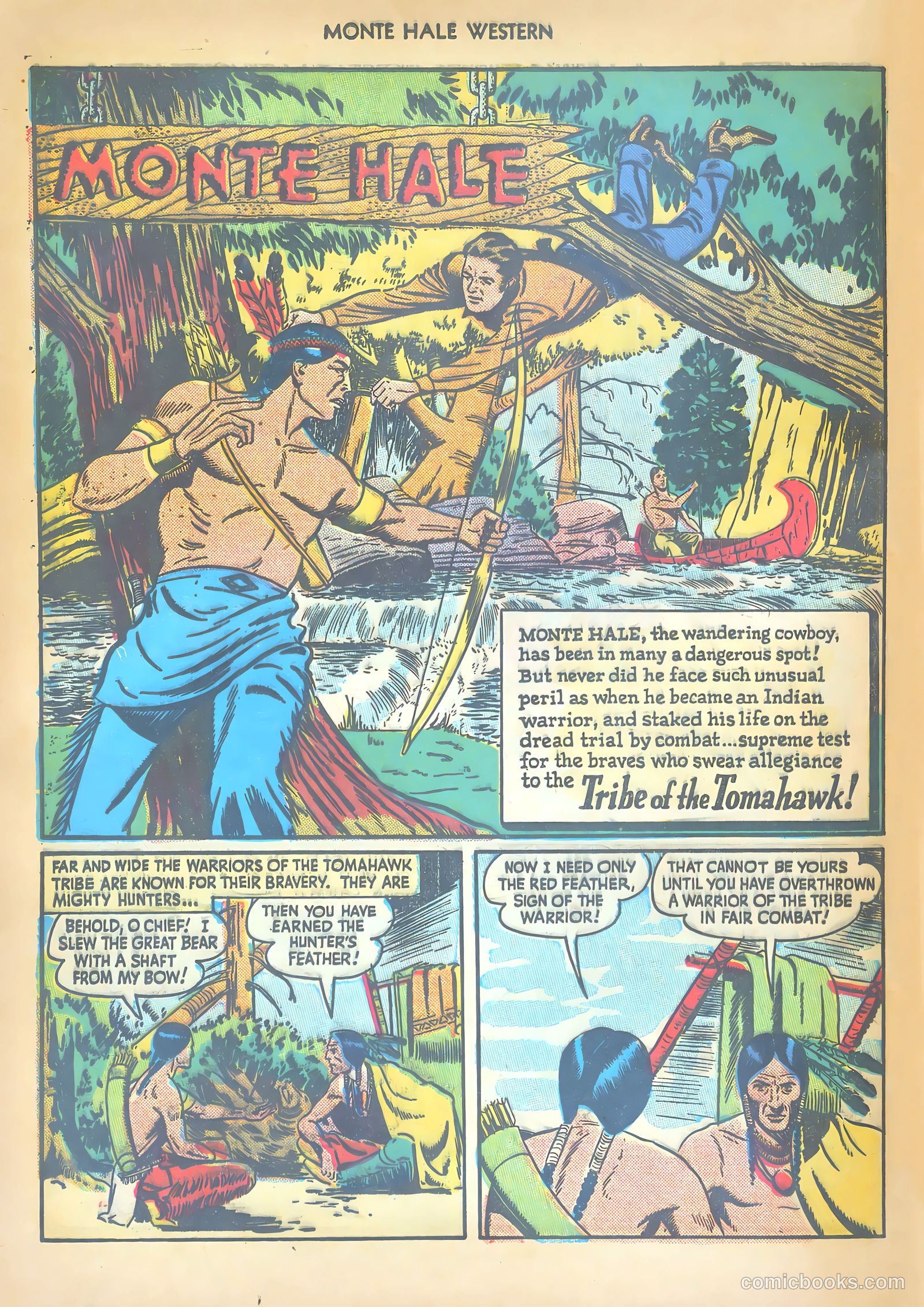 Monte Hale Western #32 — page 40 of 52