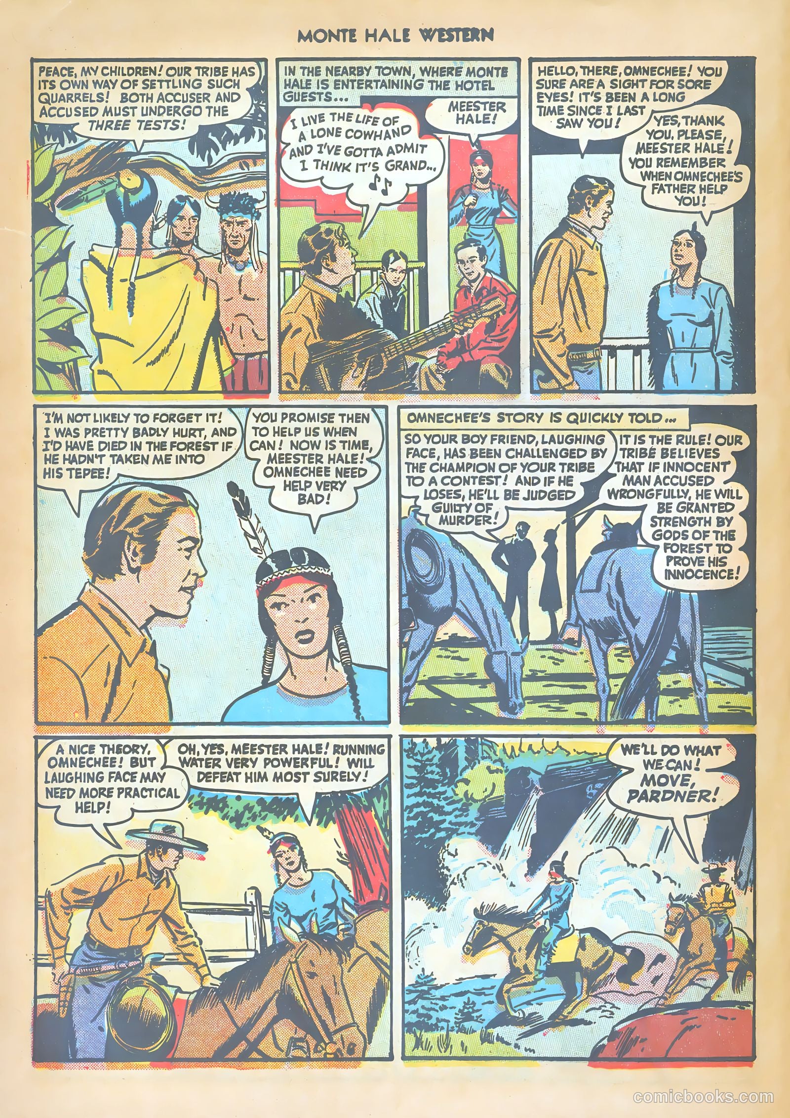 Monte Hale Western #32 — page 42 of 52