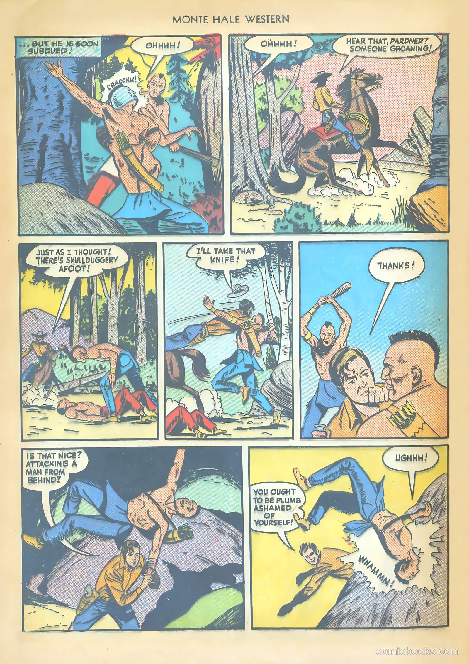 Monte Hale Western #32 — page 44 of 52