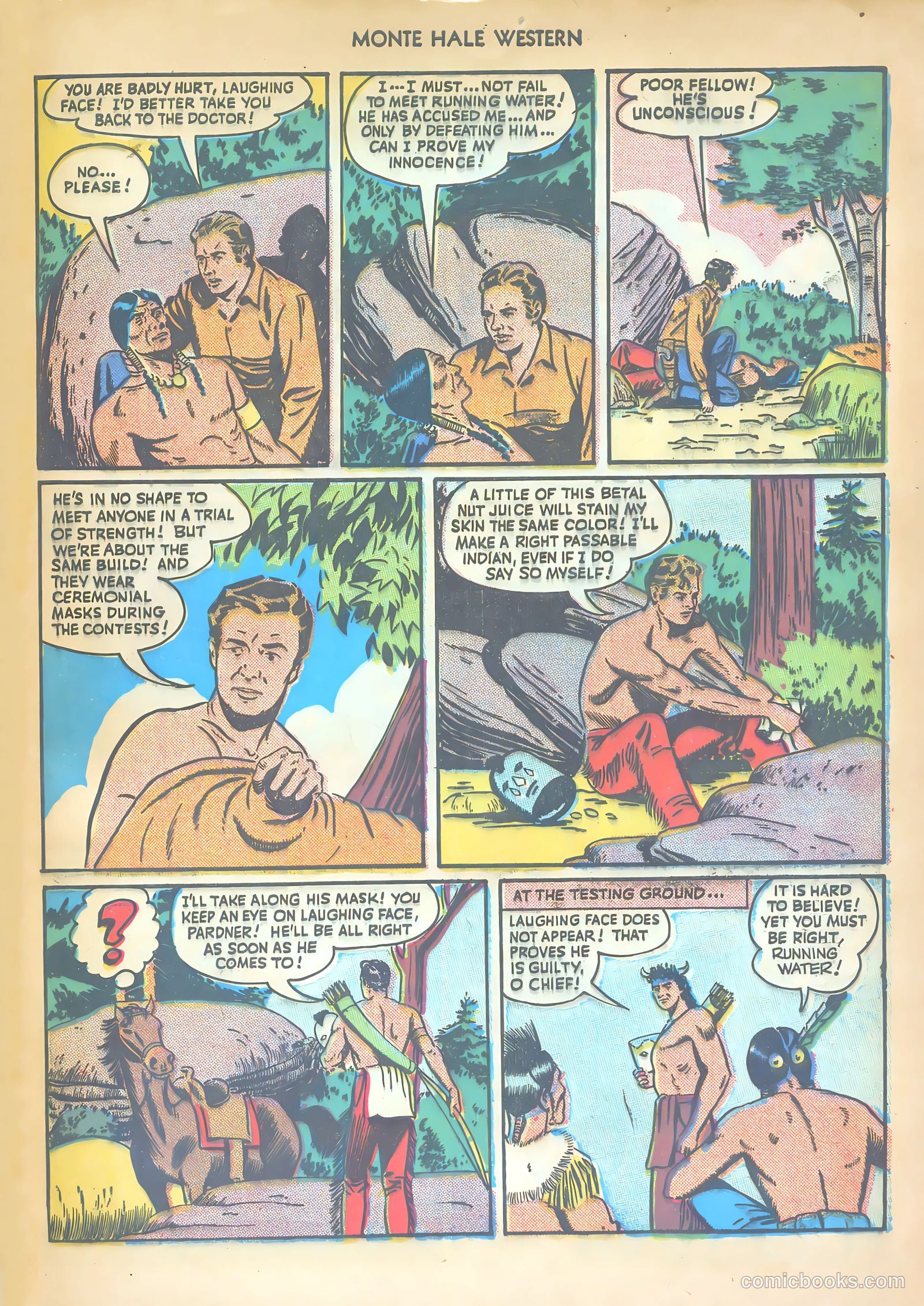 Monte Hale Western #32 — page 45 of 52