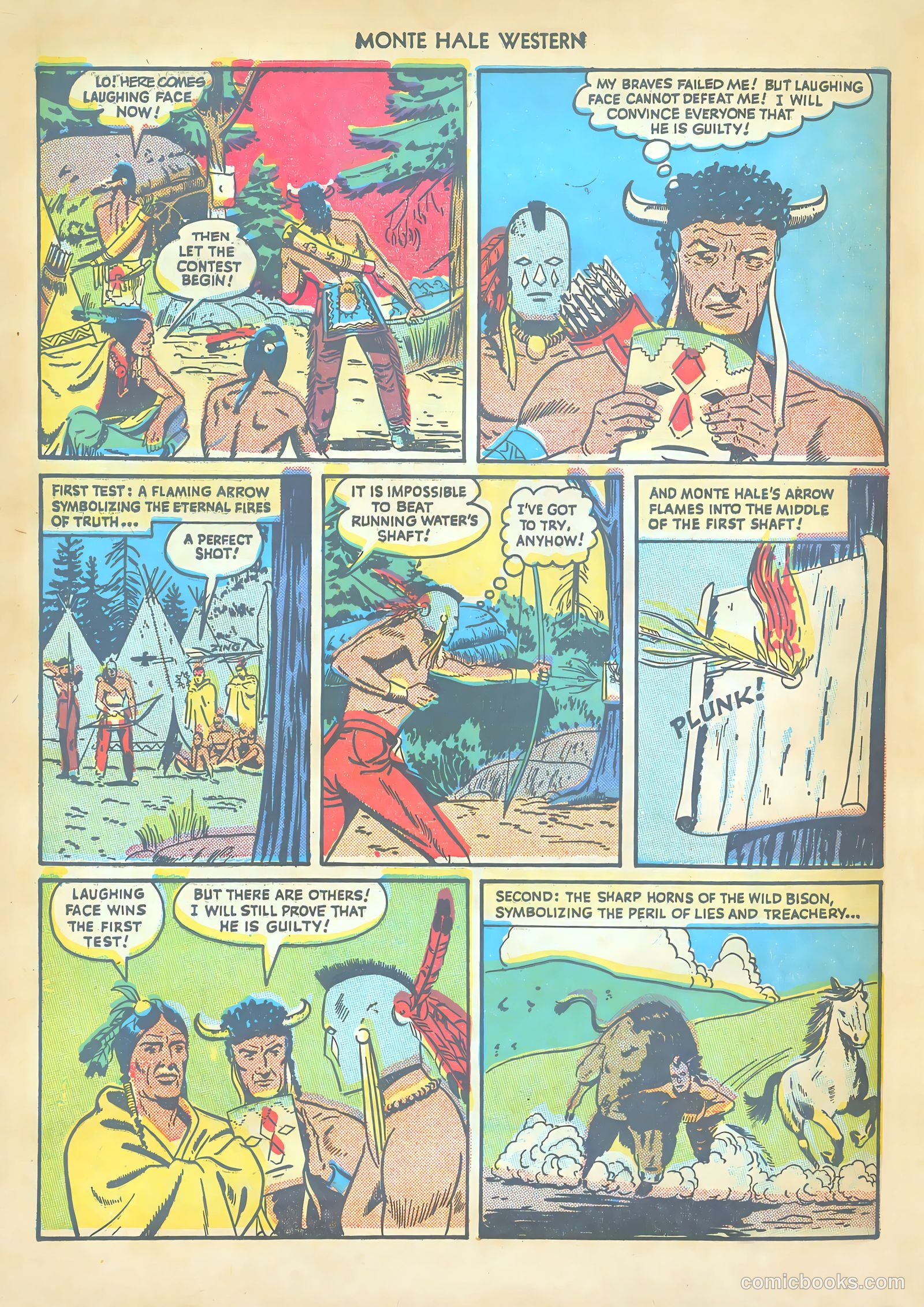 Monte Hale Western #32 — page 46 of 52