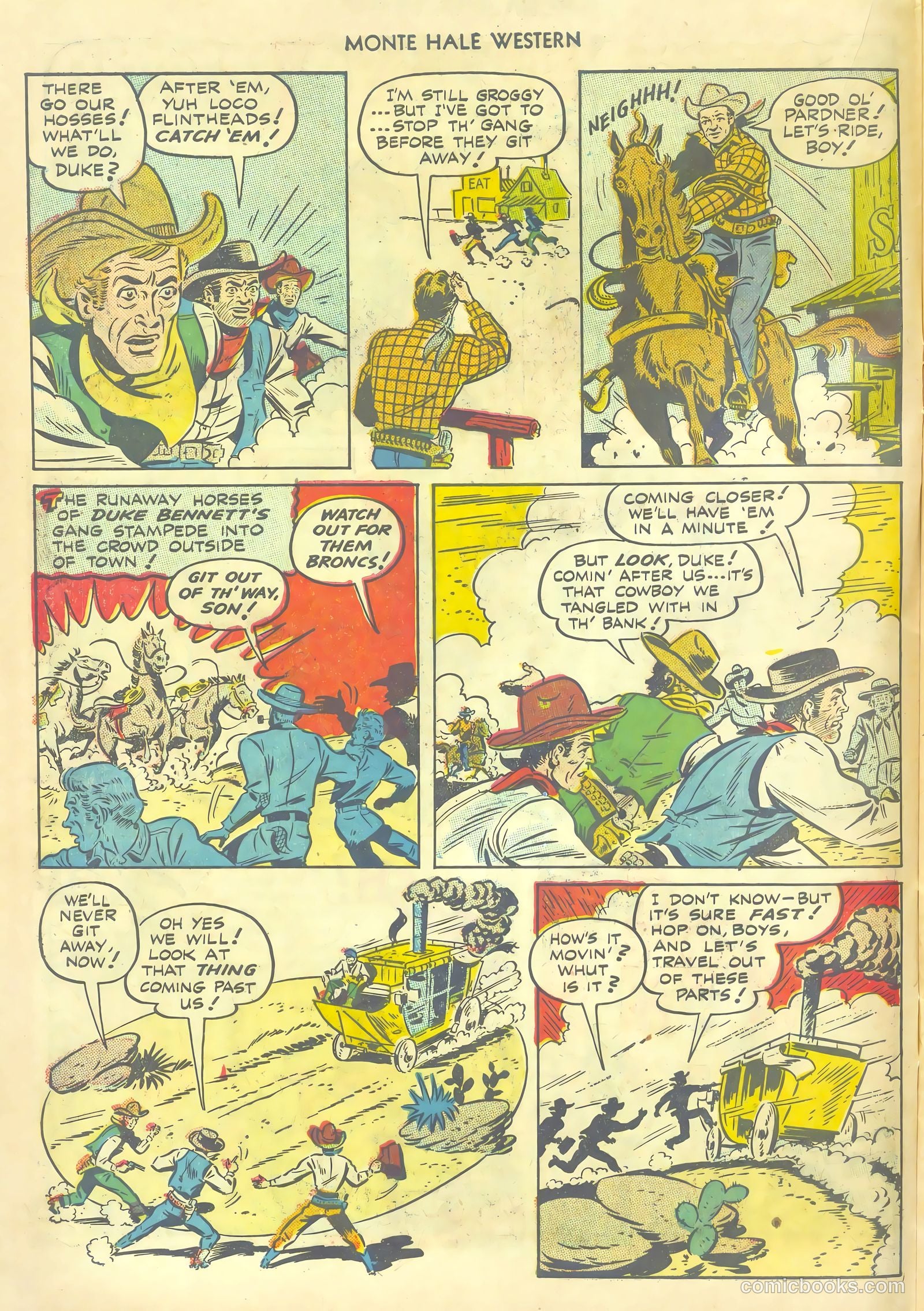 Monte Hale Western #33 — page 18 of 52