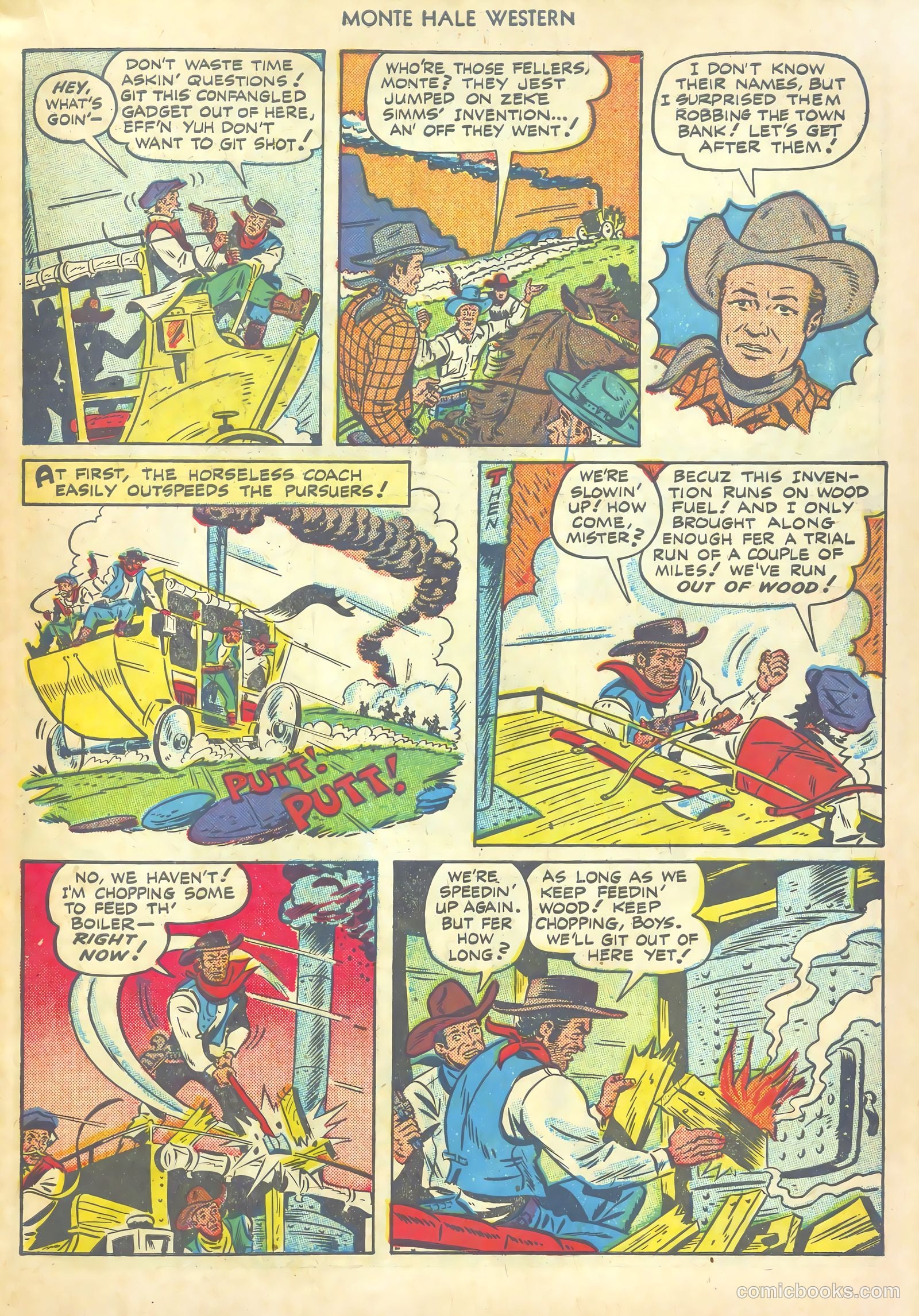 Monte Hale Western #33 — page 19 of 52