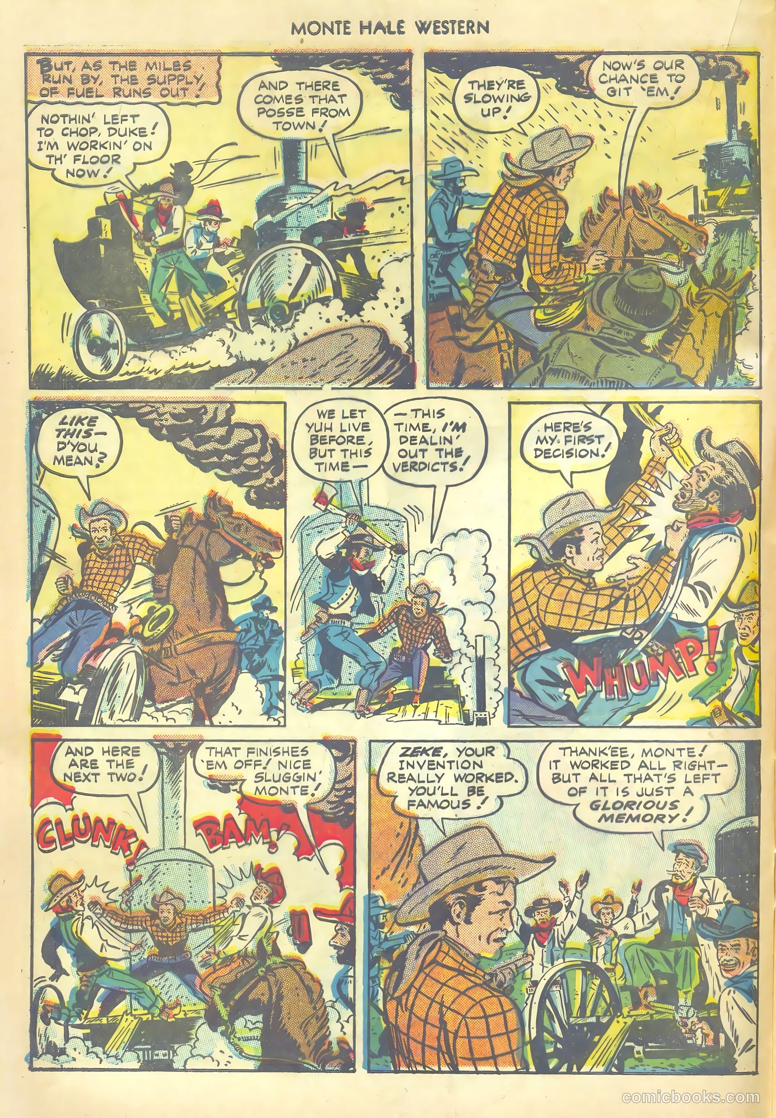 Monte Hale Western #33 — page 20 of 52