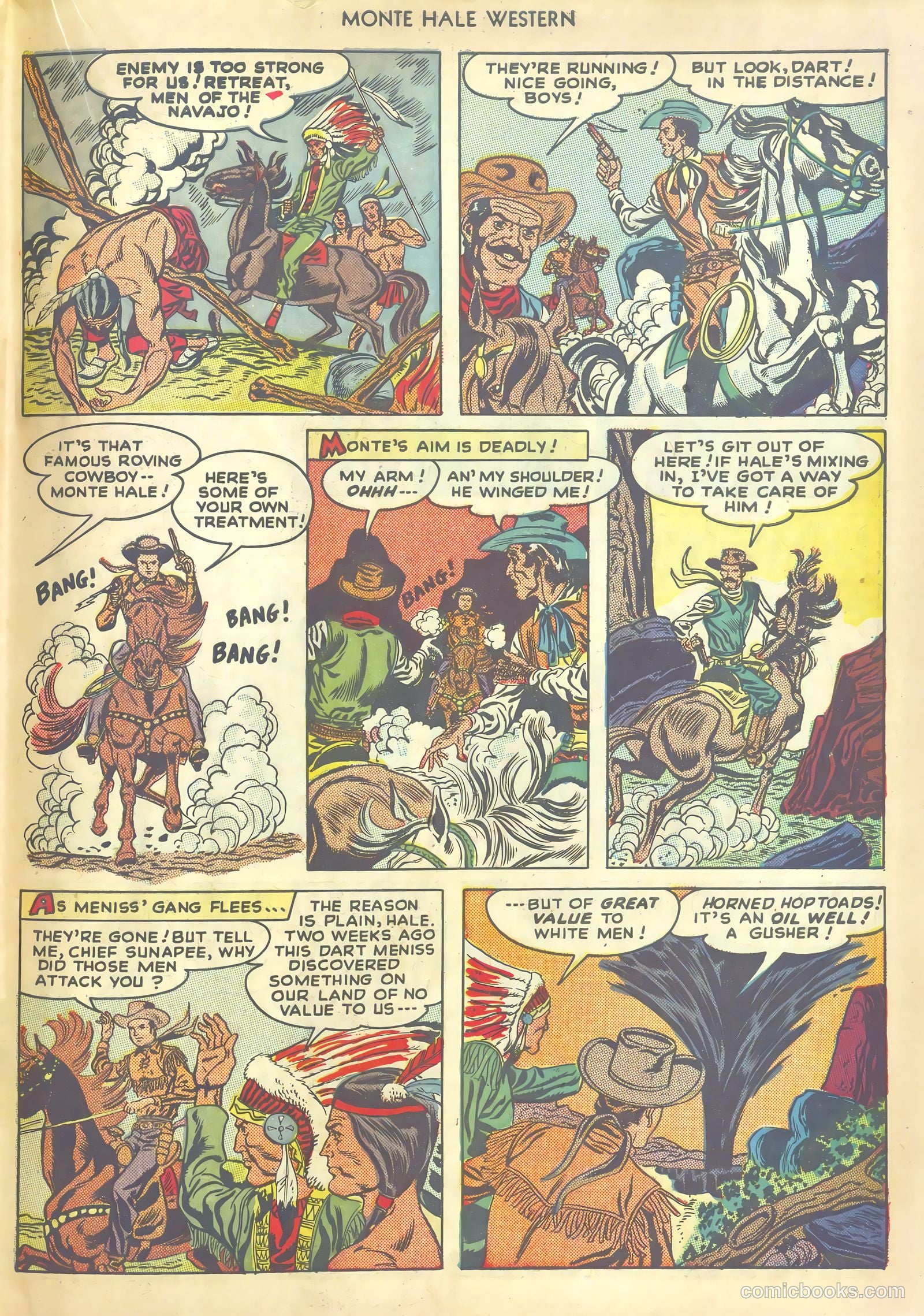 Monte Hale Western #33 — page 27 of 52