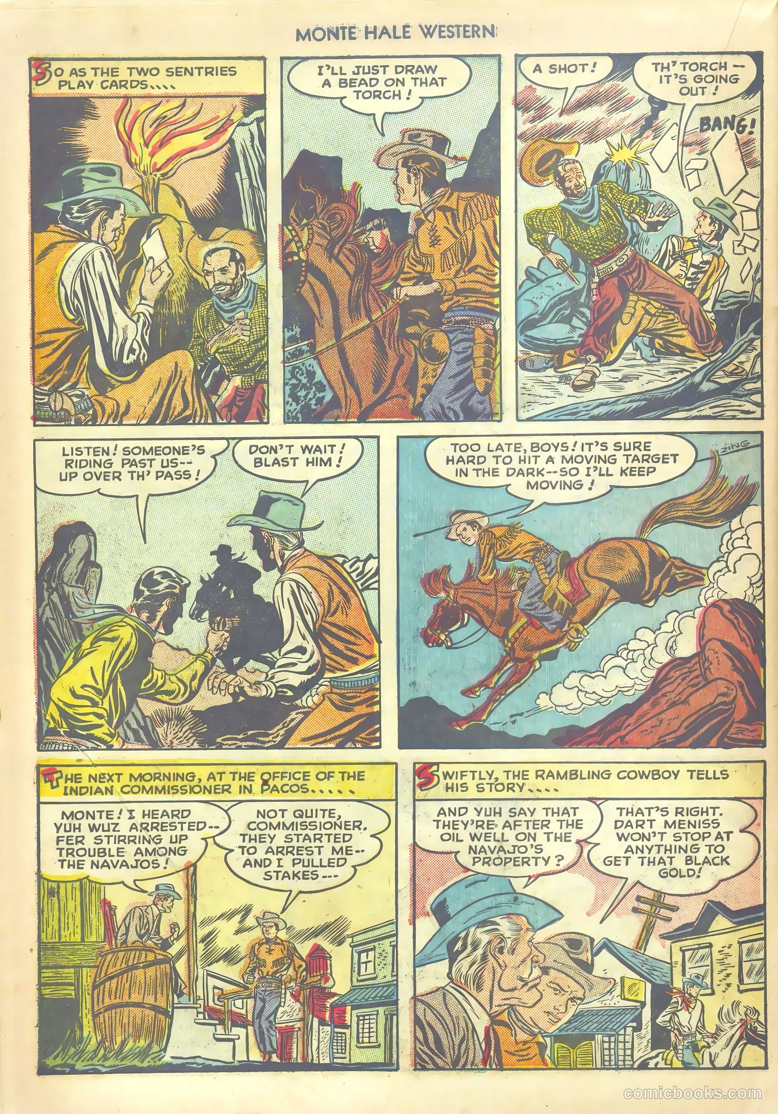 Monte Hale Western #33 — page 30 of 52