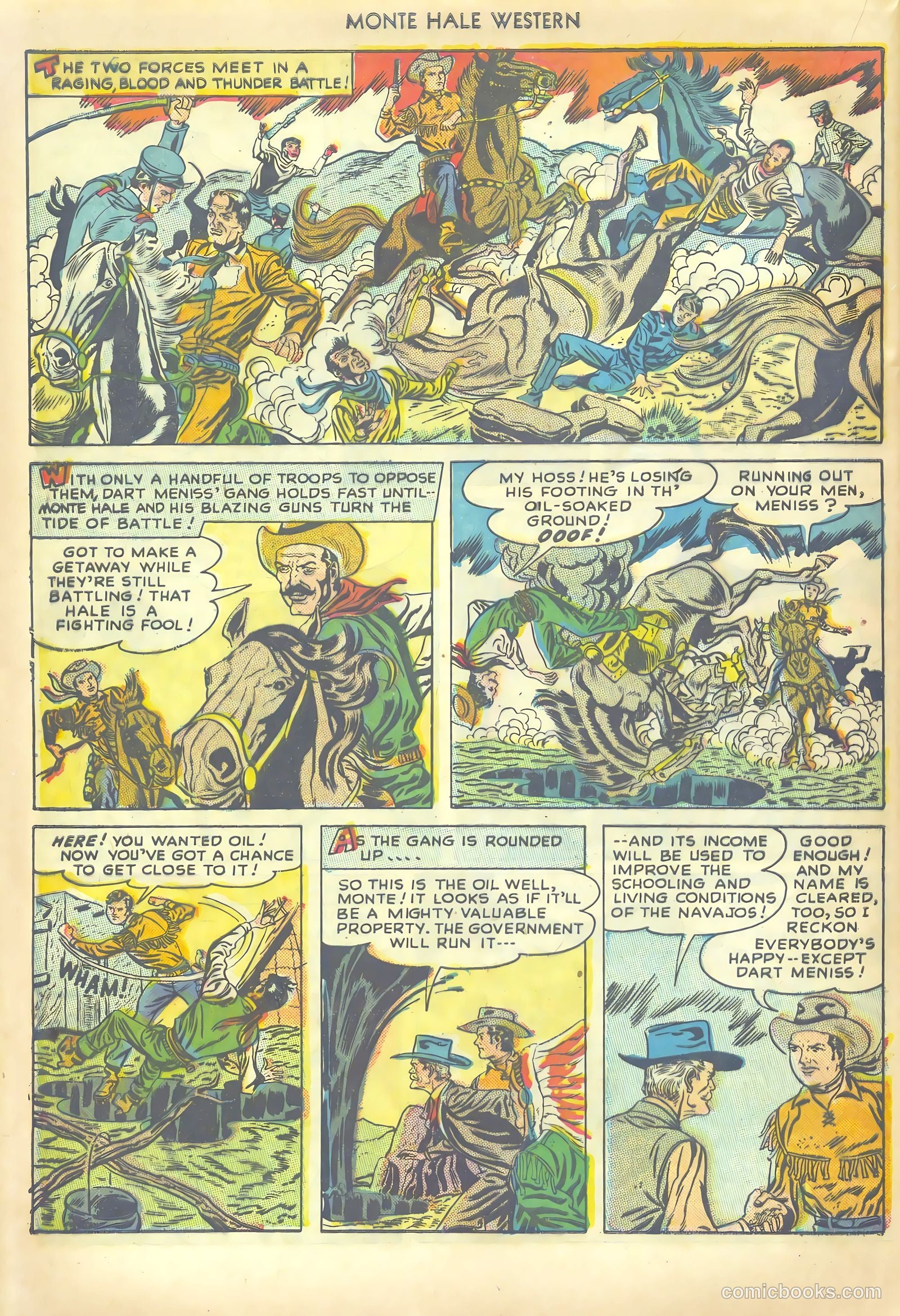 Monte Hale Western #33 — page 32 of 52