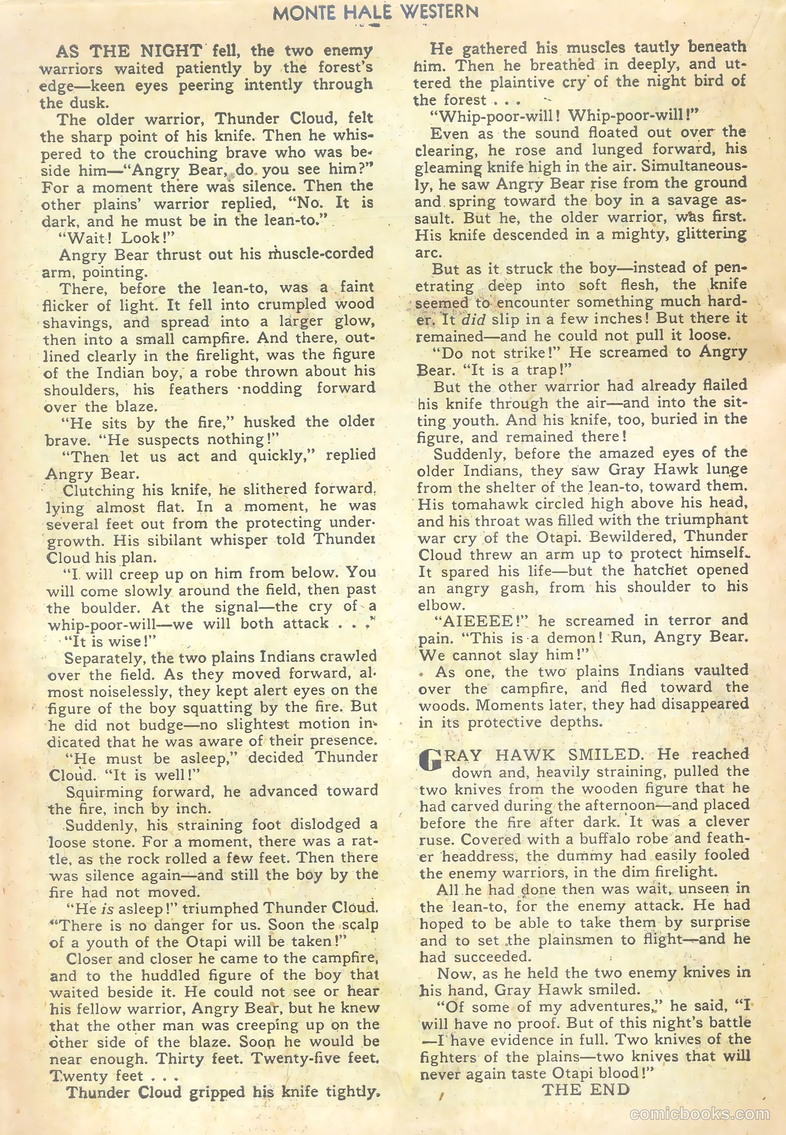 Monte Hale Western #33 — page 34 of 52
