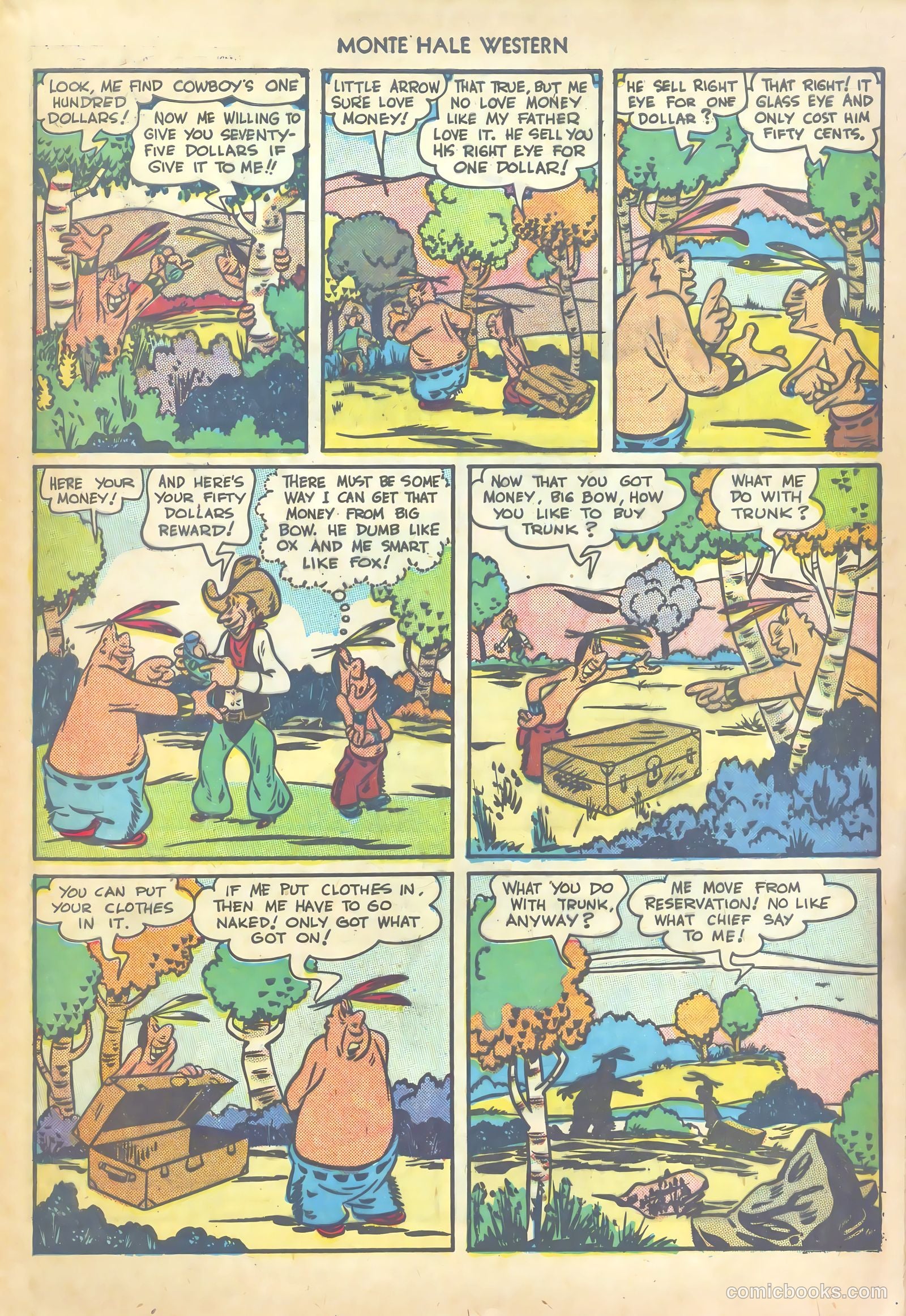 Monte Hale Western #33 — page 37 of 52