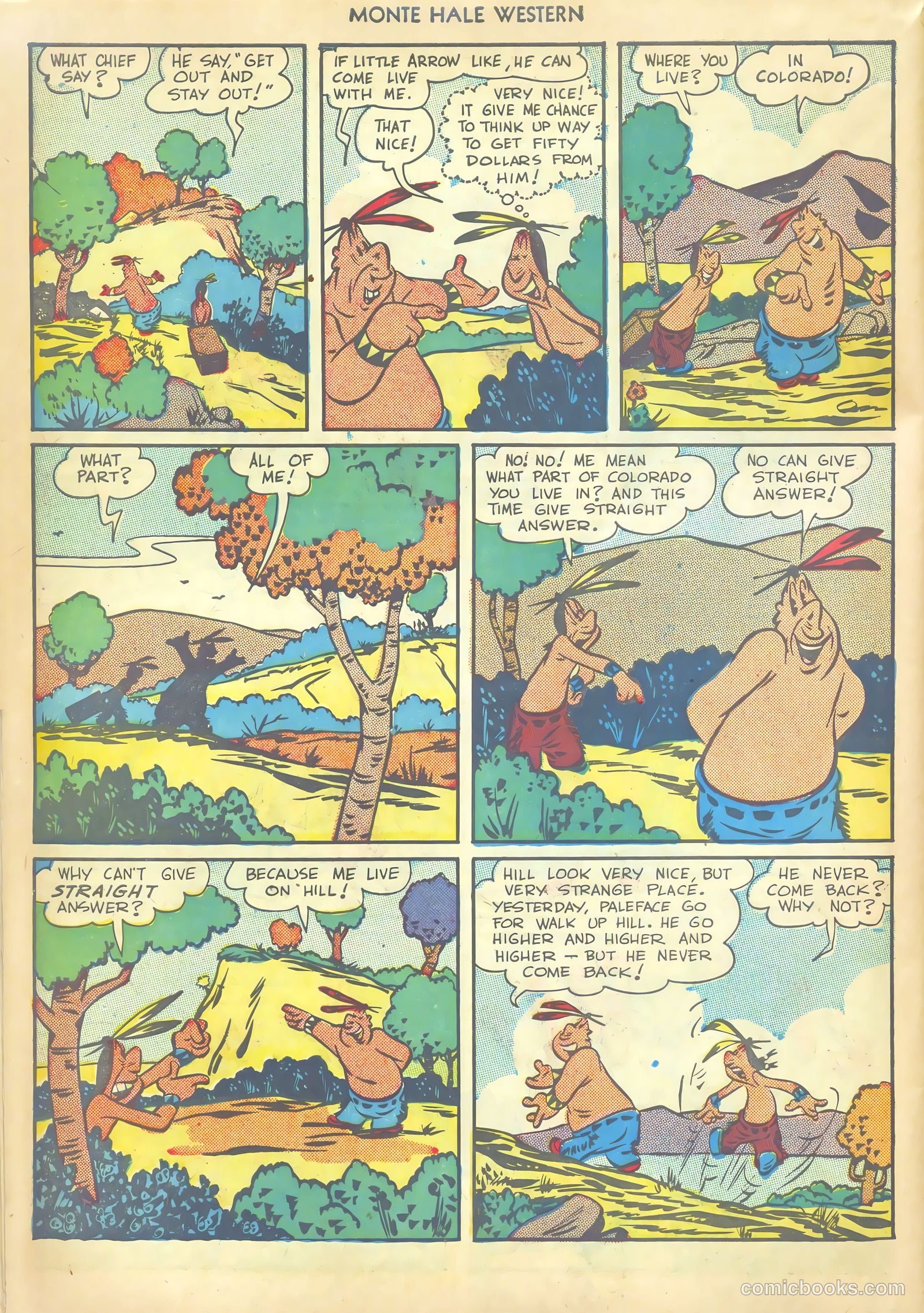 Monte Hale Western #33 — page 38 of 52