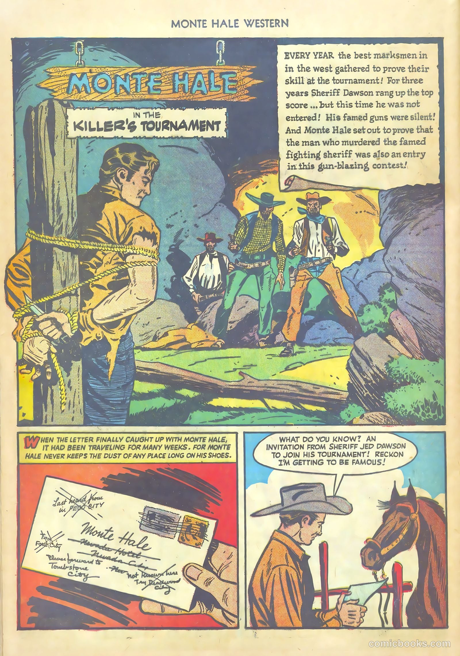 Monte Hale Western #33 — page 40 of 52