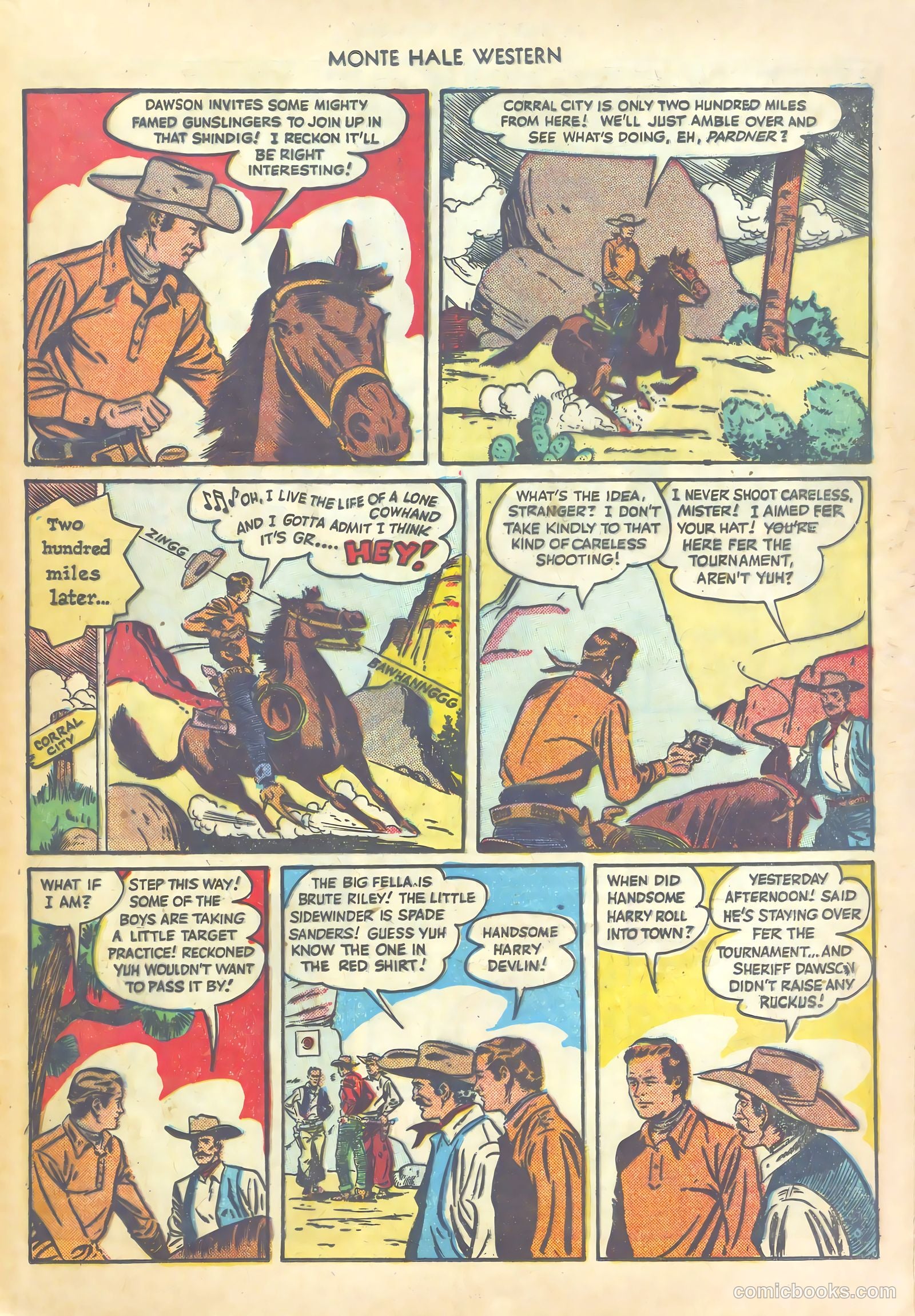 Monte Hale Western #33 — page 41 of 52