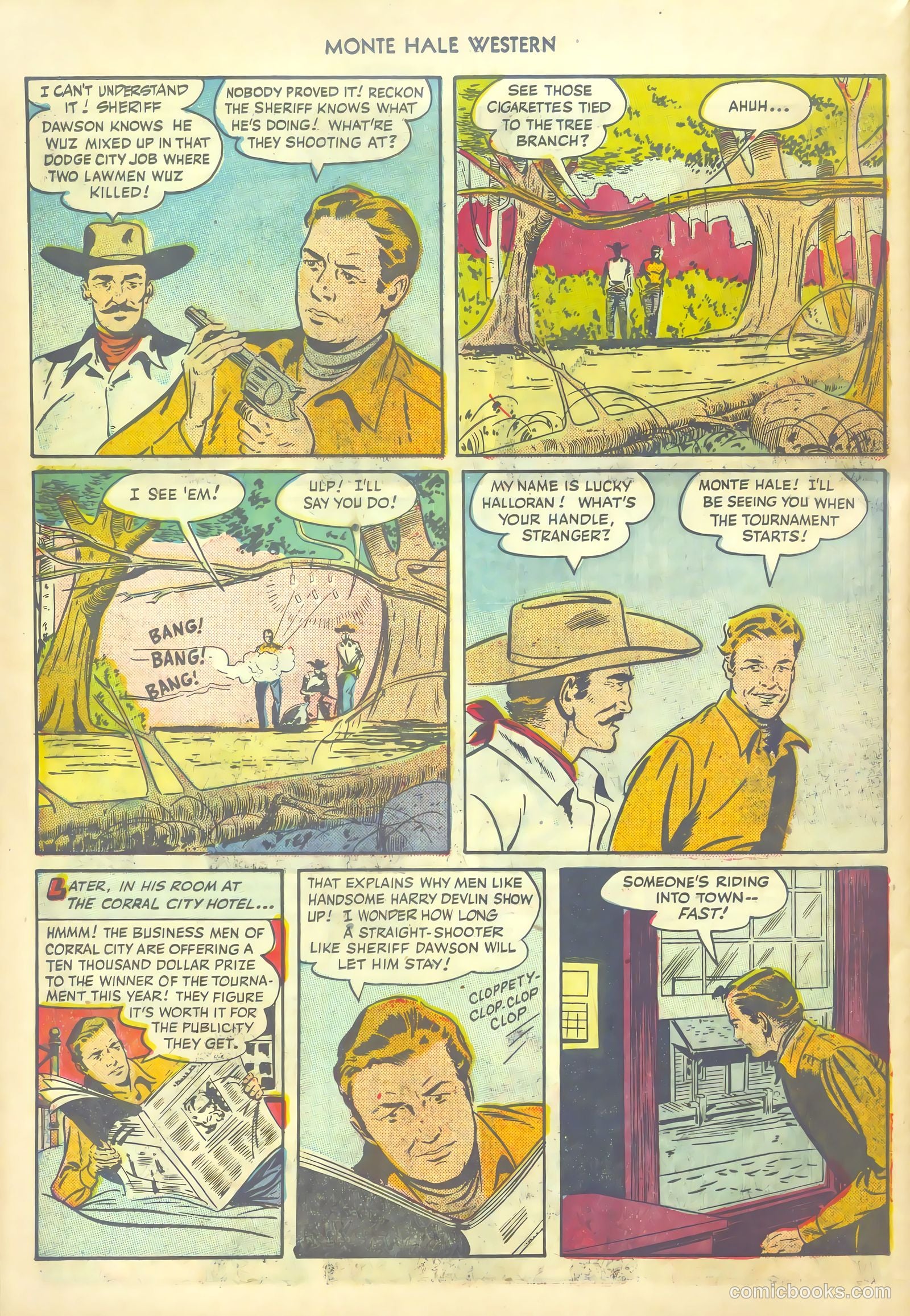Monte Hale Western #33 — page 42 of 52