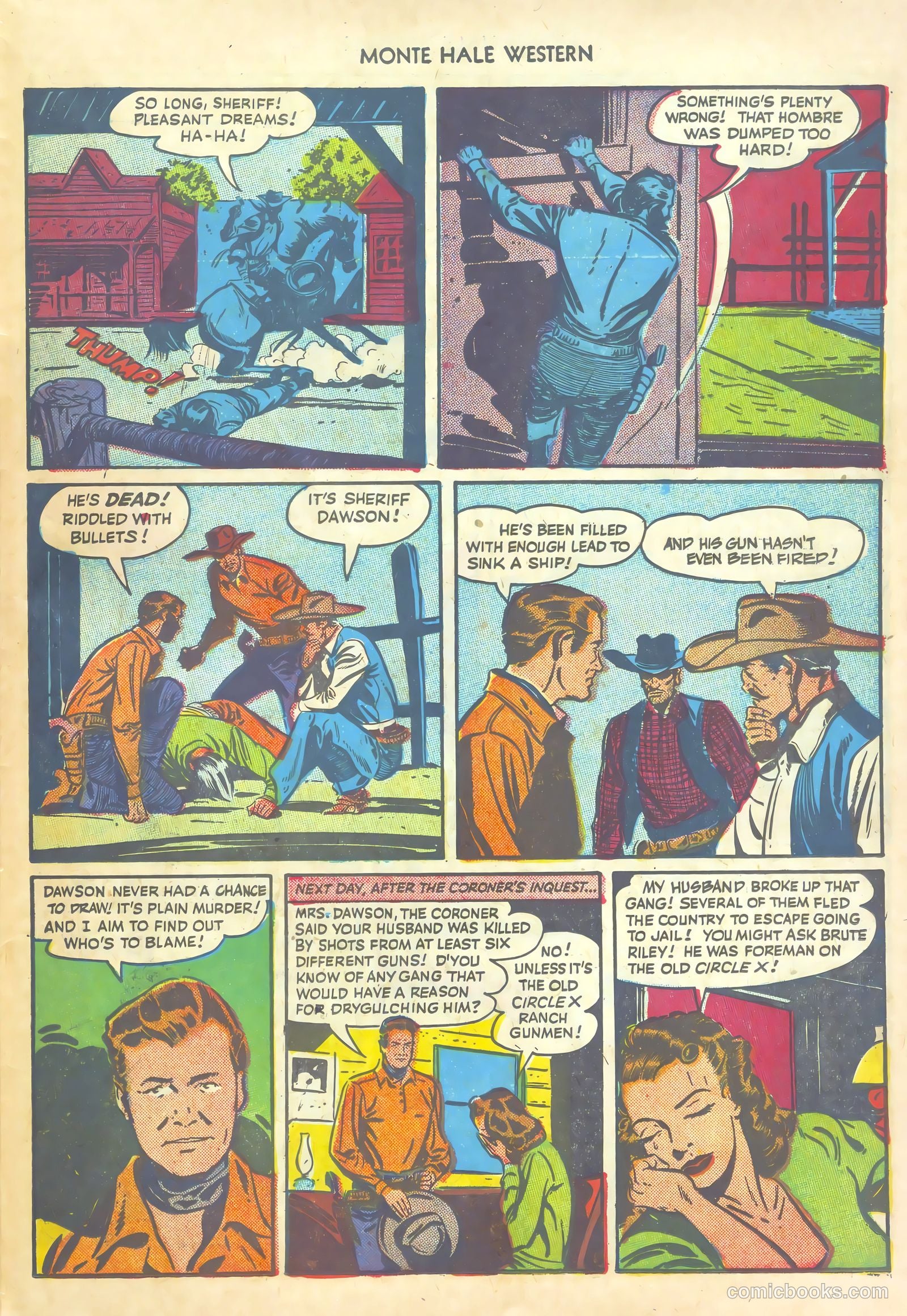 Monte Hale Western #33 — page 43 of 52