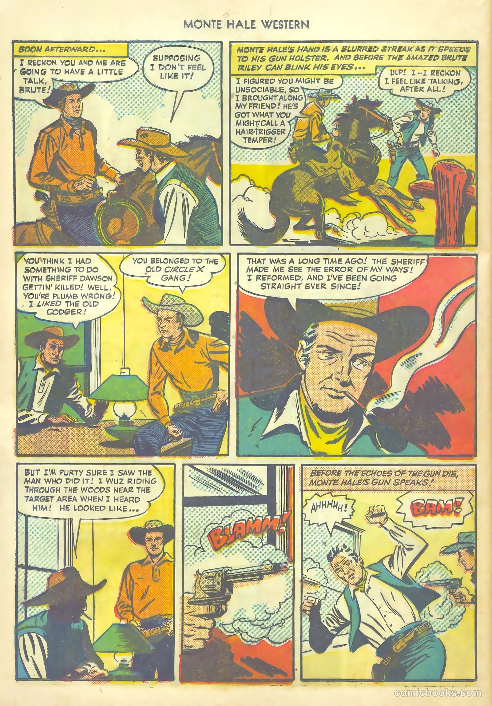 Monte Hale Western #33 — page 44 of 52