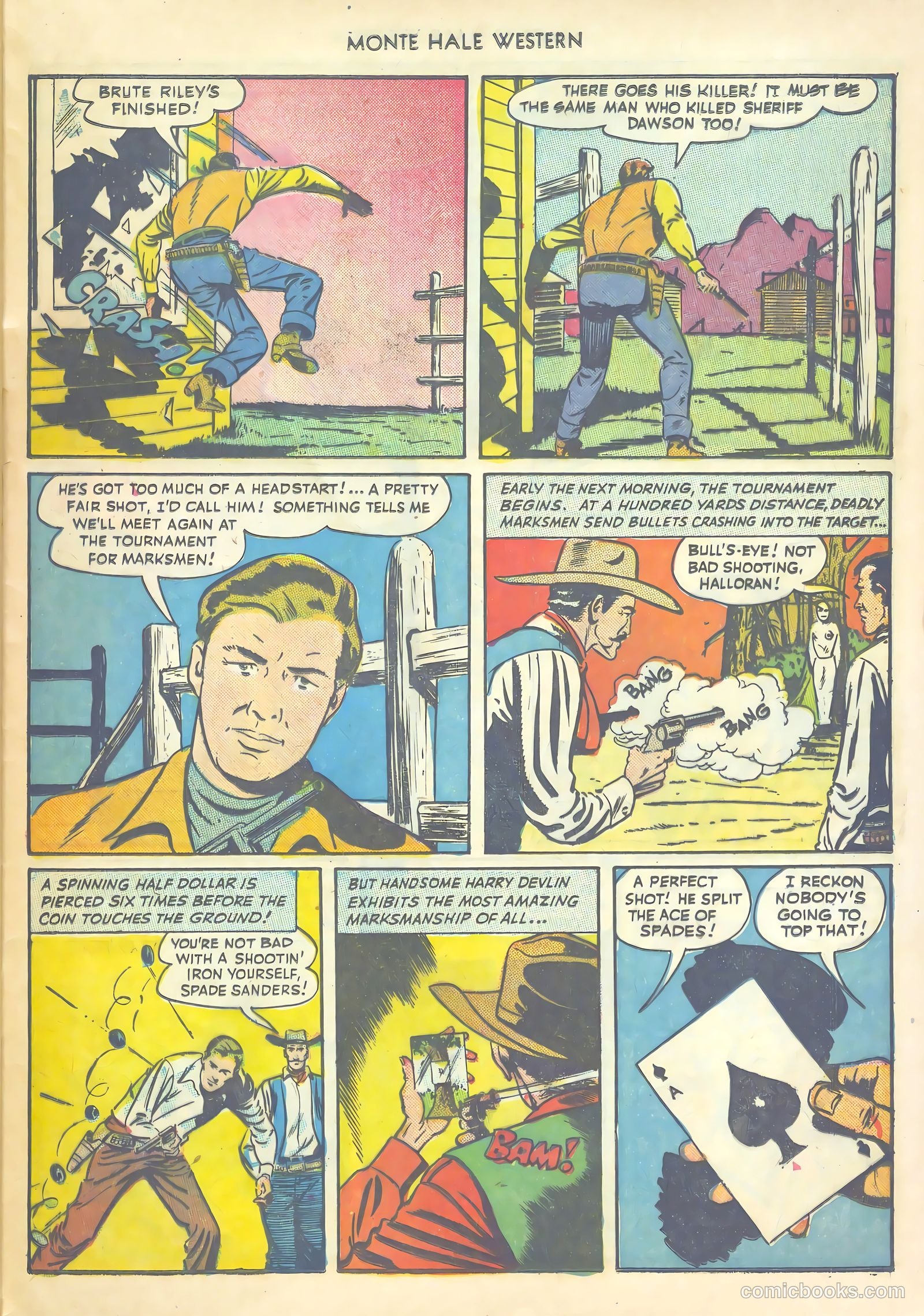 Monte Hale Western #33 — page 45 of 52