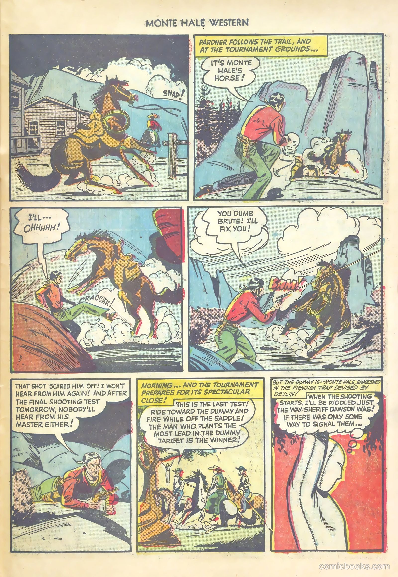 Monte Hale Western #33 — page 47 of 52