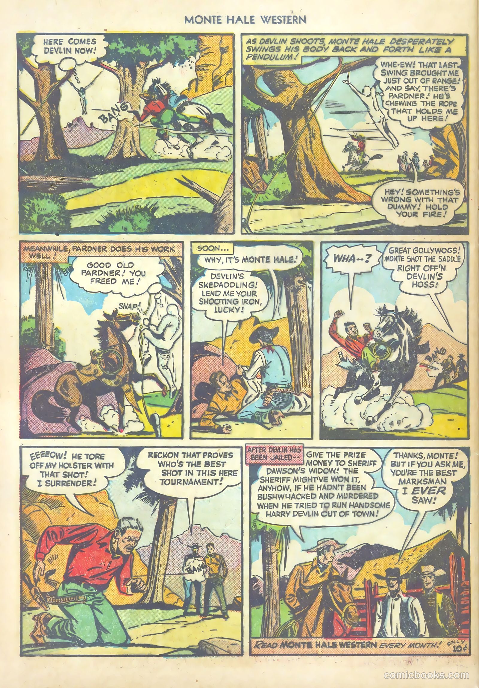 Monte Hale Western #33 — page 48 of 52