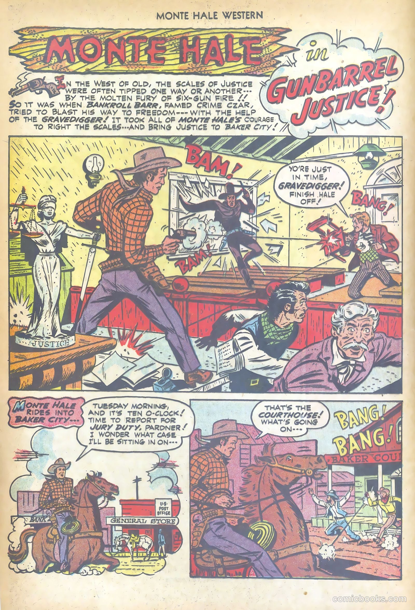 Monte Hale Western #34 — page 4 of 52