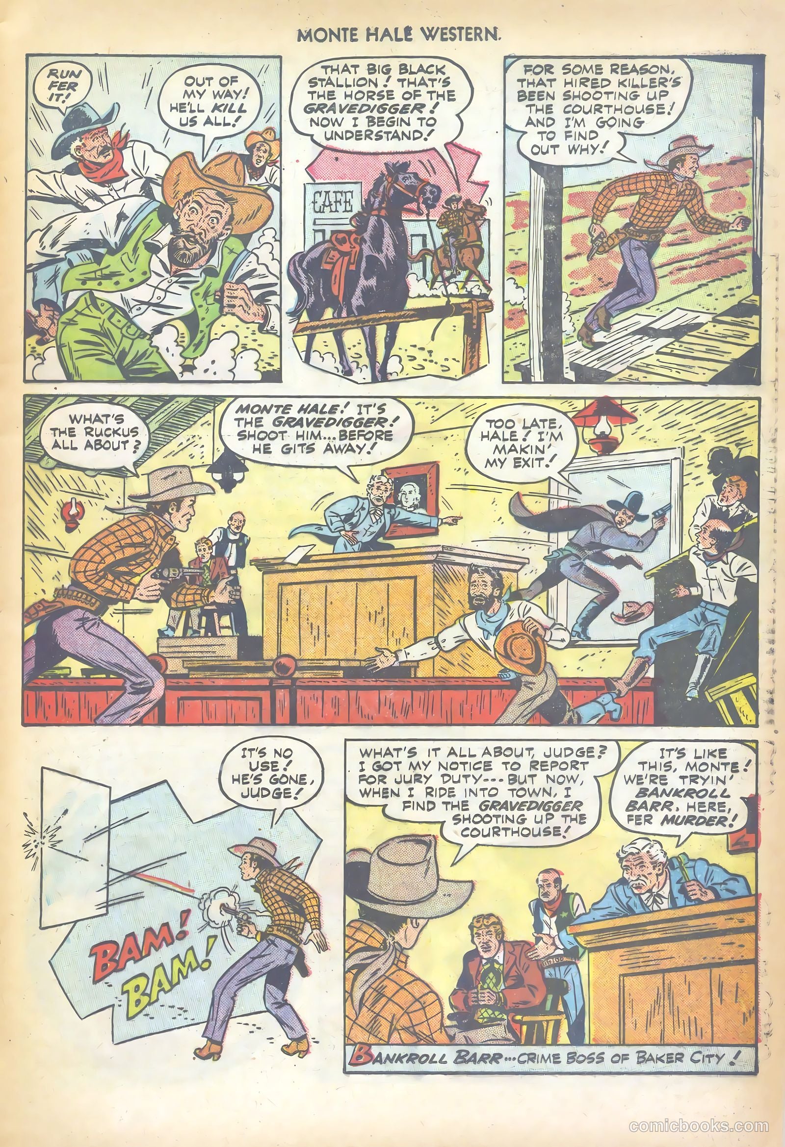 Monte Hale Western #34 — page 5 of 52