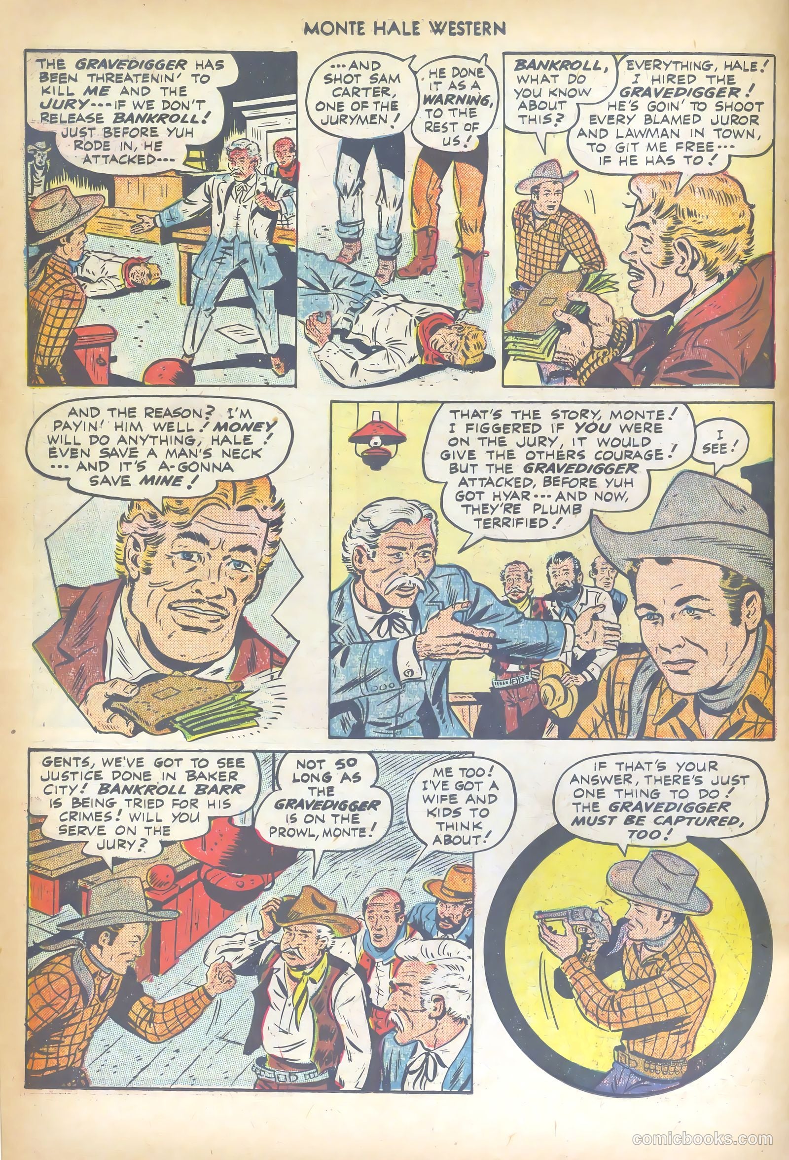 Monte Hale Western #34 — page 6 of 52
