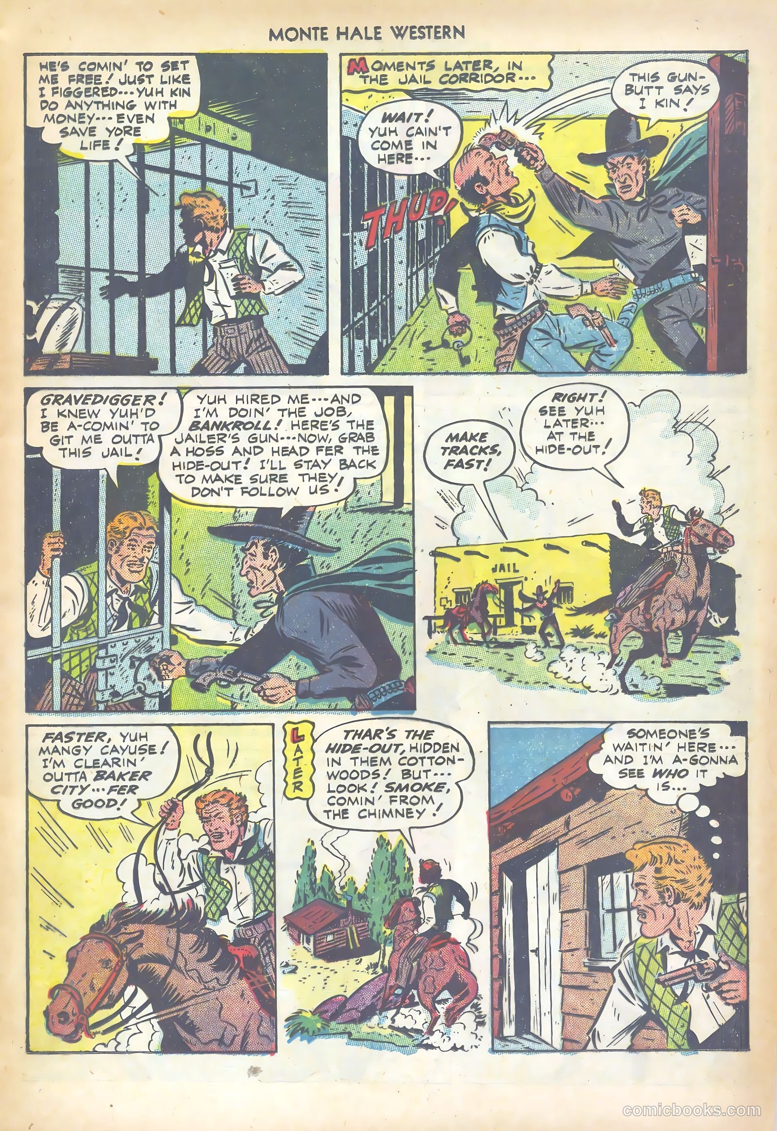 Monte Hale Western #34 — page 9 of 52