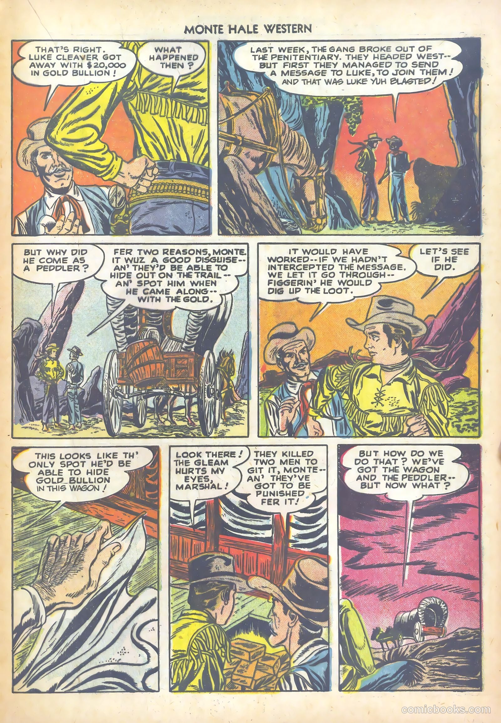 Monte Hale Western #34 — page 21 of 52