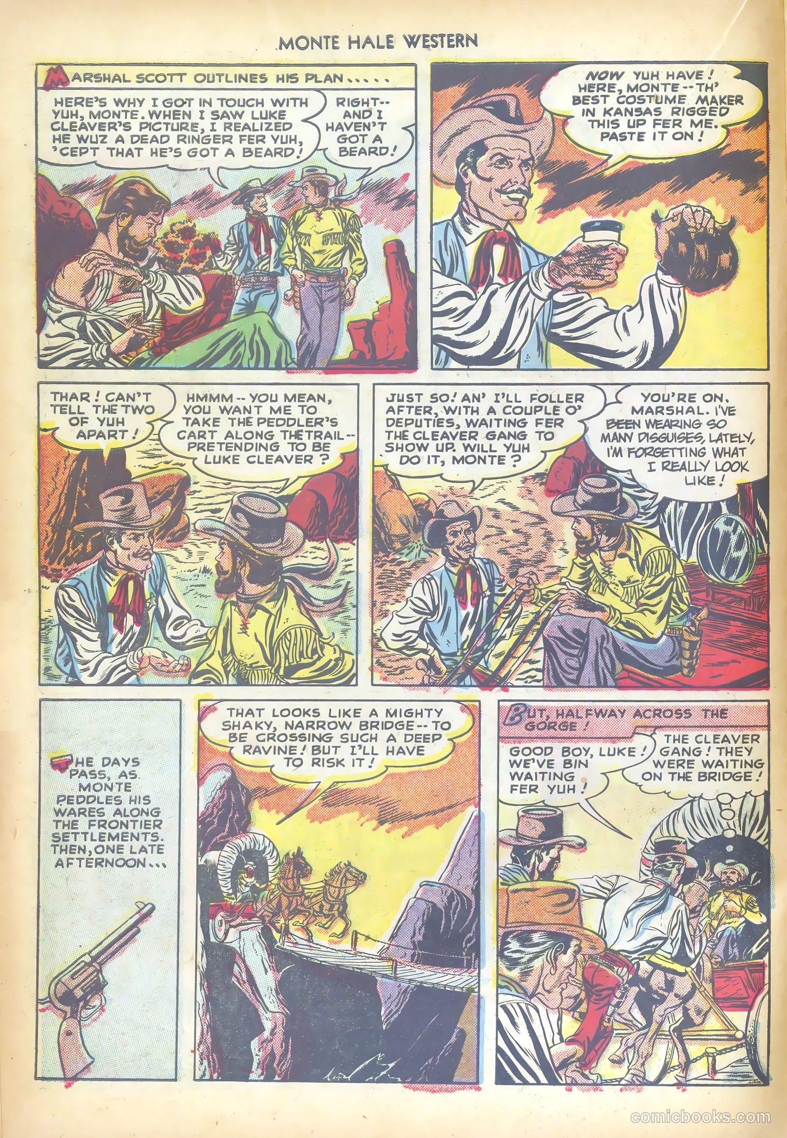 Monte Hale Western #34 — page 22 of 52