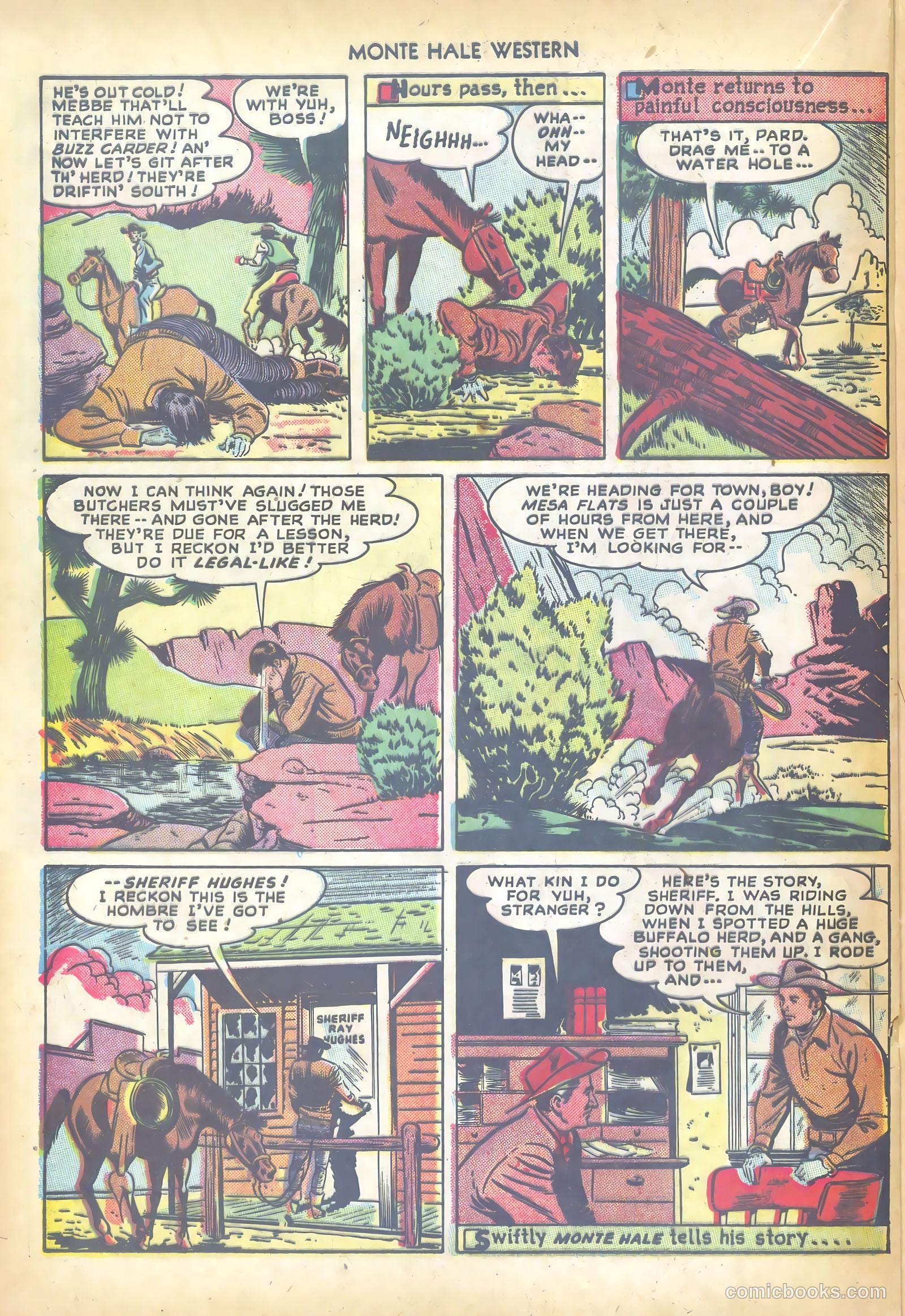 Monte Hale Western #34 — page 28 of 52