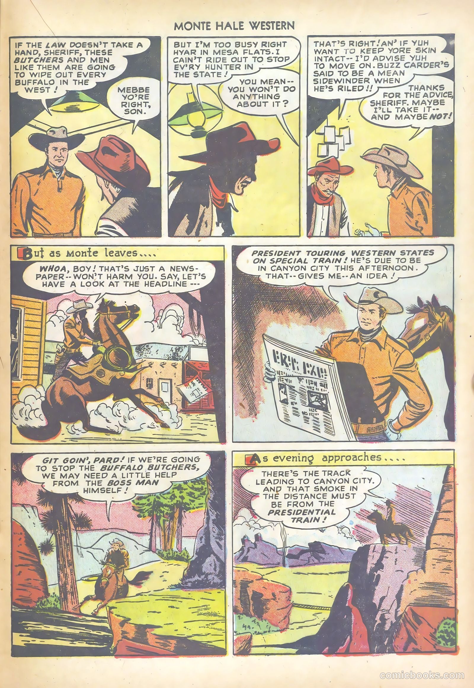 Monte Hale Western #34 — page 29 of 52