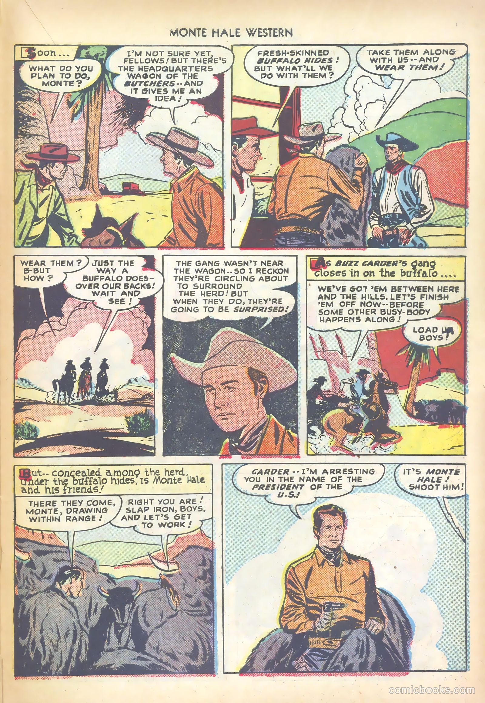 Monte Hale Western #34 — page 31 of 52
