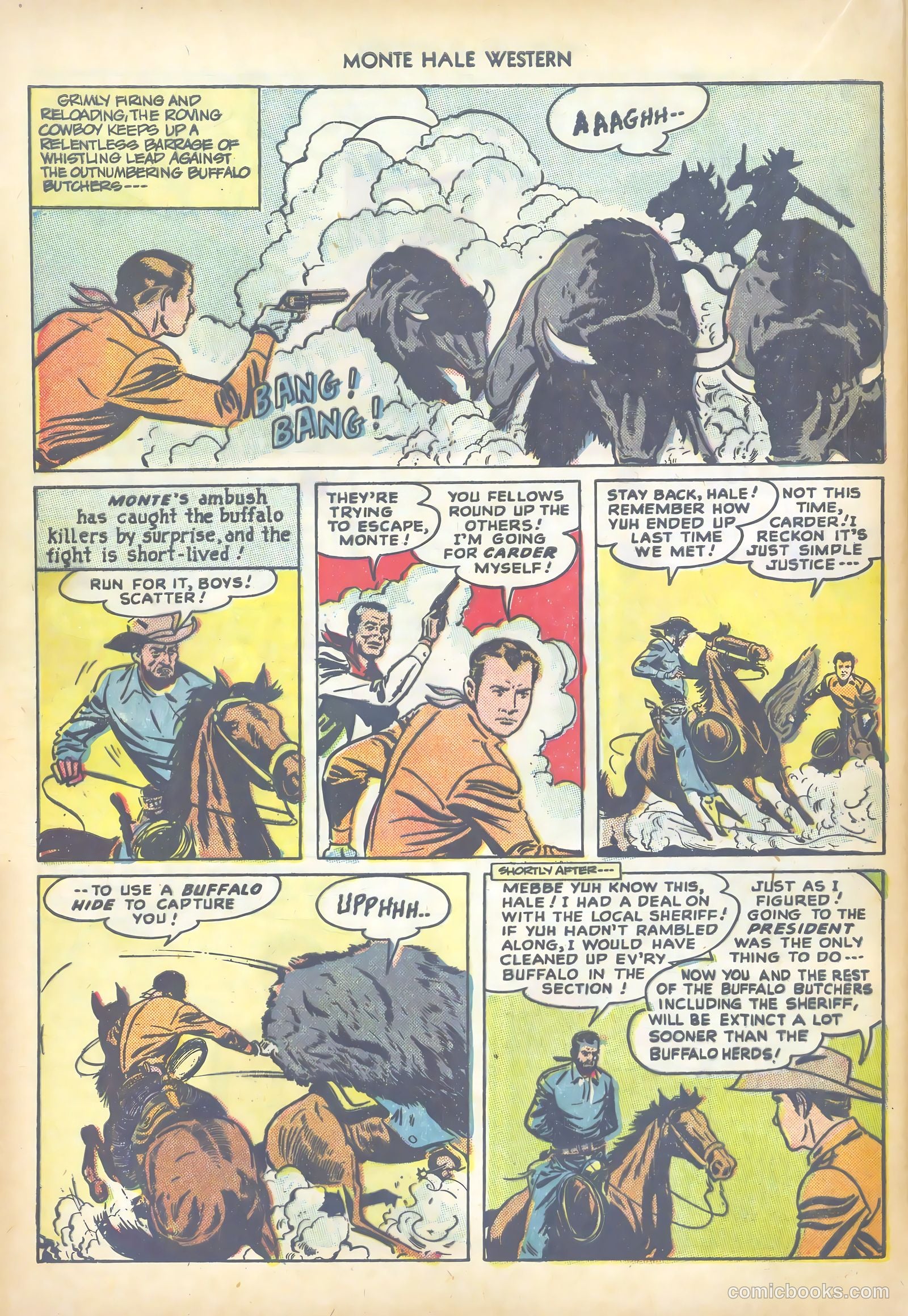 Monte Hale Western #34 — page 32 of 52