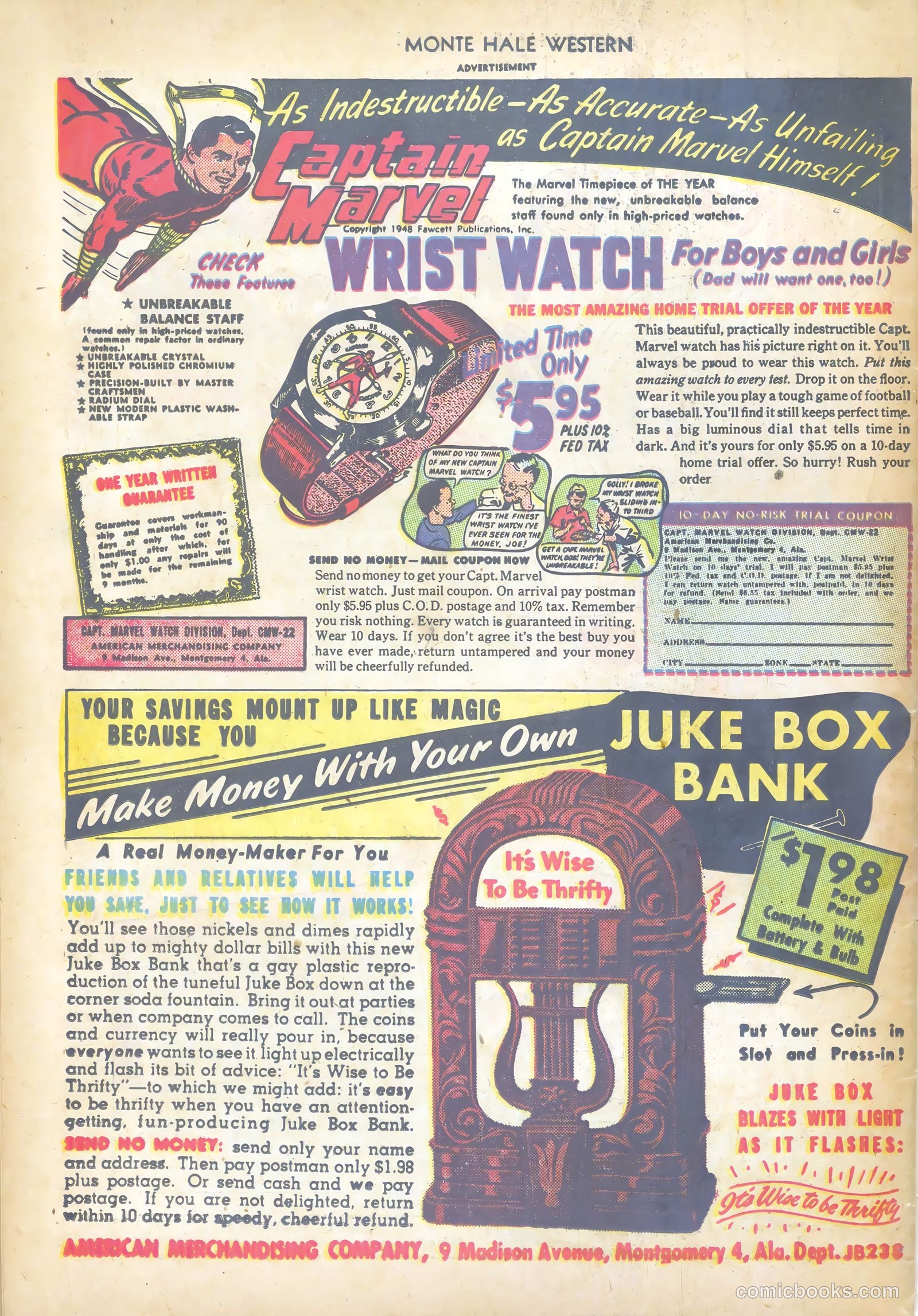 Monte Hale Western #34 — page 50 of 52